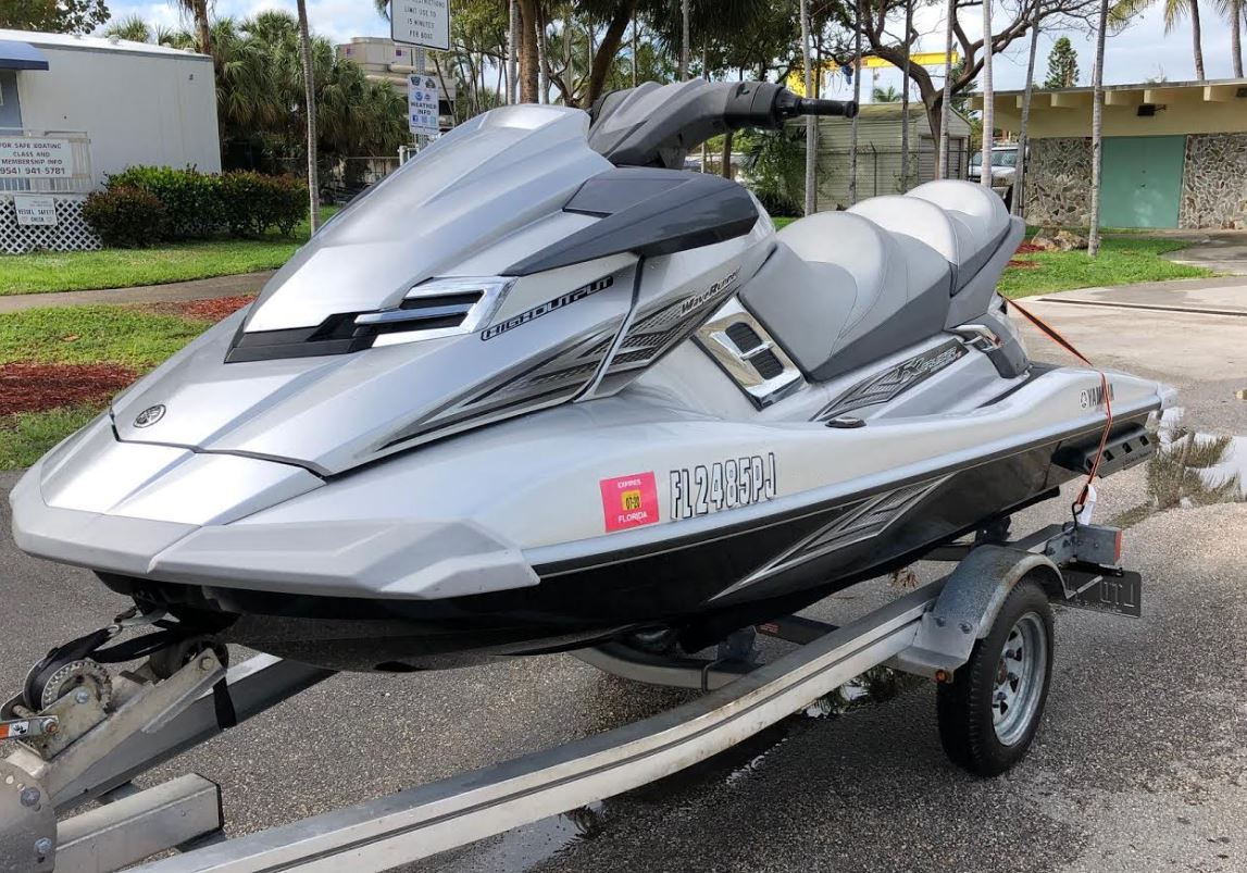 Yamaha Wave Runner Jet Ski FX Cruiser Trailerable JetSki PWC Cover 2012