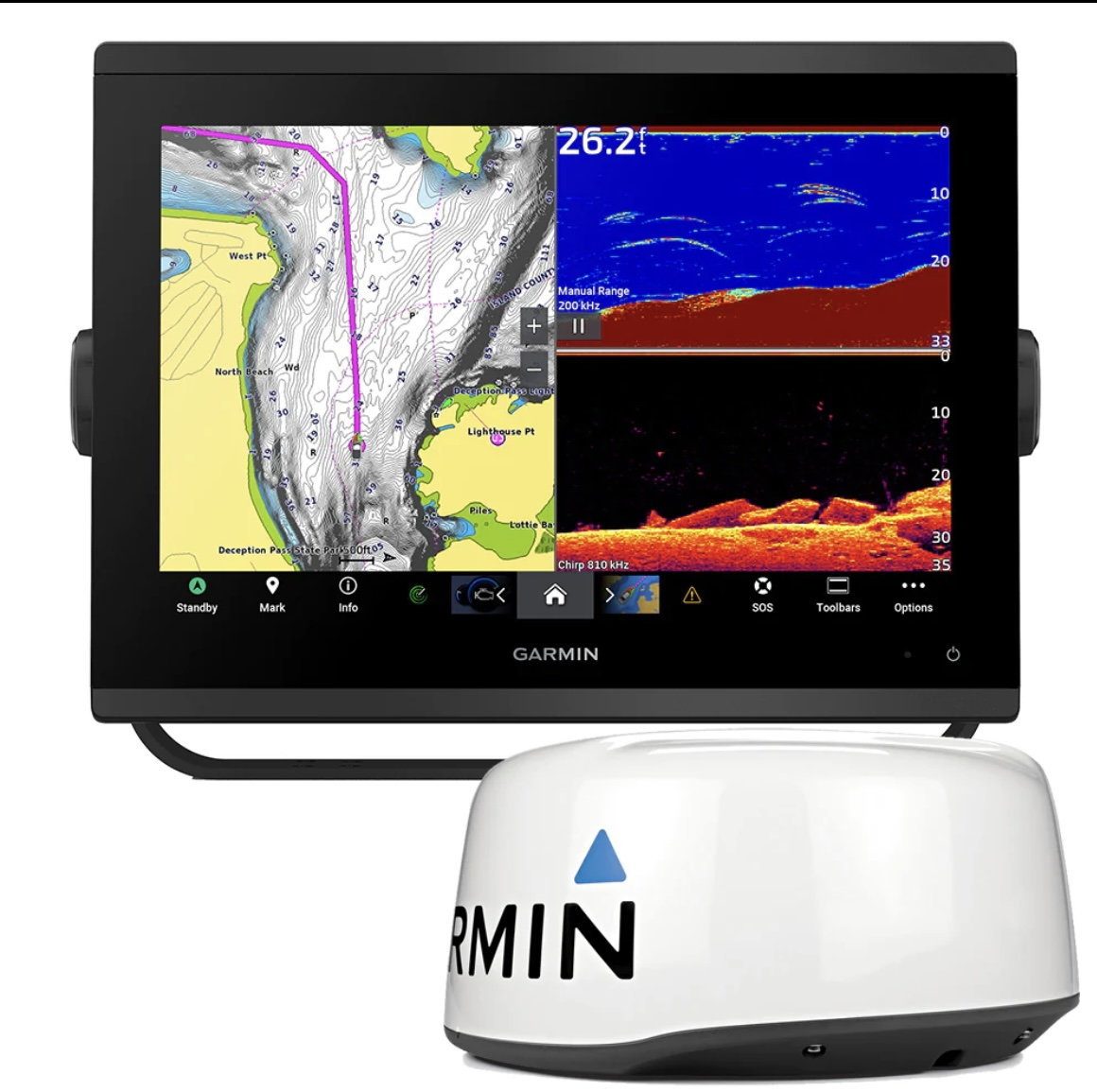 Garmin Sale: GPSMAP 1243xsv Combo GPS/Fishfinder GN+ w/GMR 18HD+ - The Hull  Truth - Boating and Fishing Forum