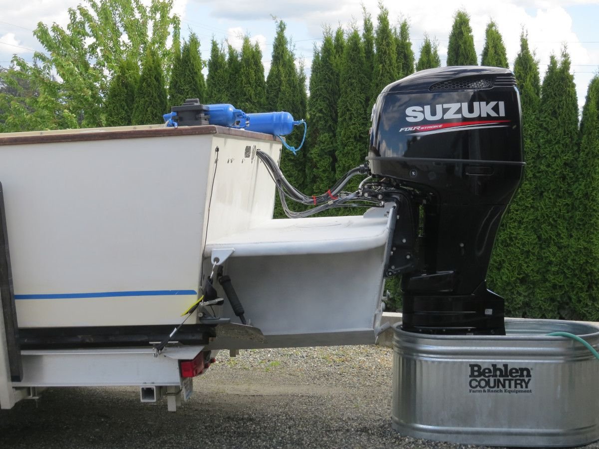 Transom Replacement/Notched to Bracket Conversion The Hull Truth