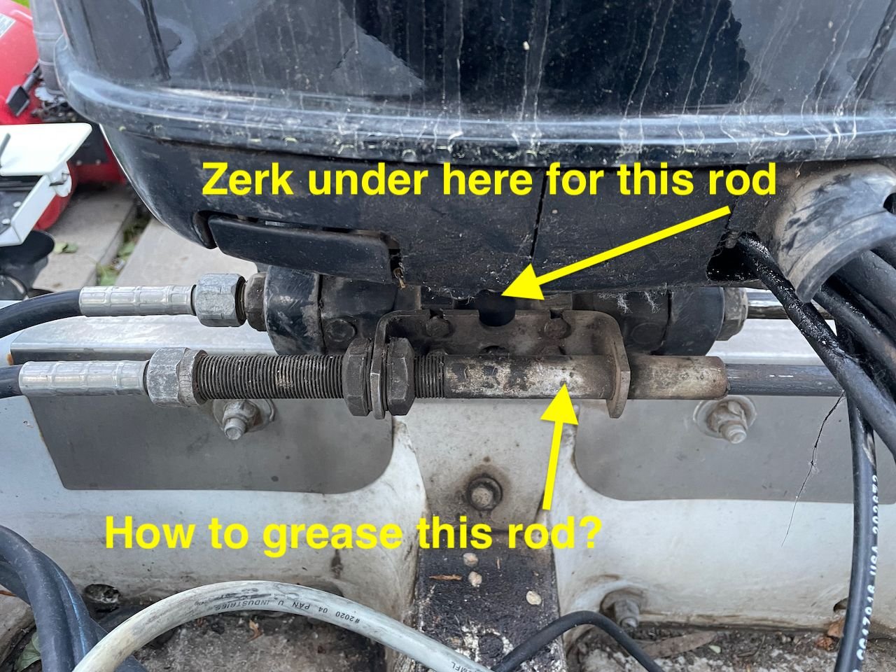 How to Grease Steering Rods? - The Hull Truth - Boating and Fishing Forum