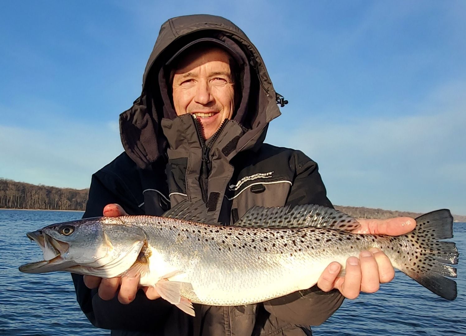 Ice Fishing With the Livescope XR LVS62 (Giant Lake Trout) 