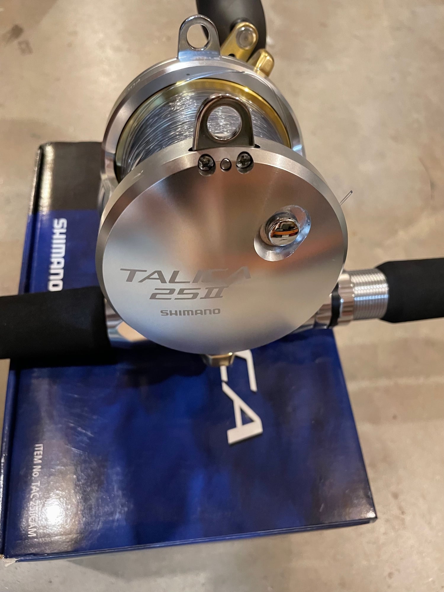 Talica 25 - Like new, spooled, w/ box and extra cam - The Hull Truth -  Boating and Fishing Forum