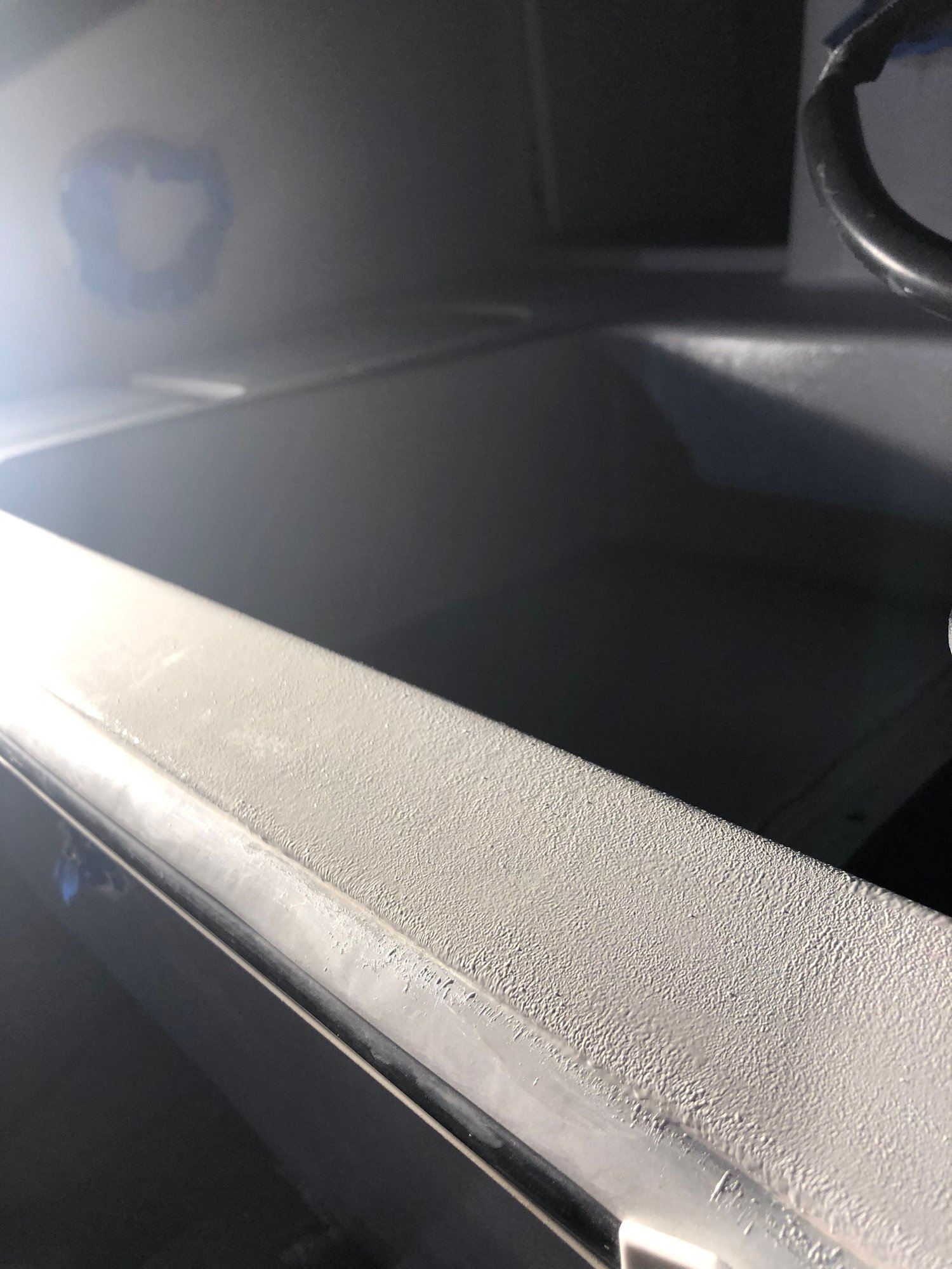 Epoxy Primer bad orange peel before roll and tip The Hull Truth