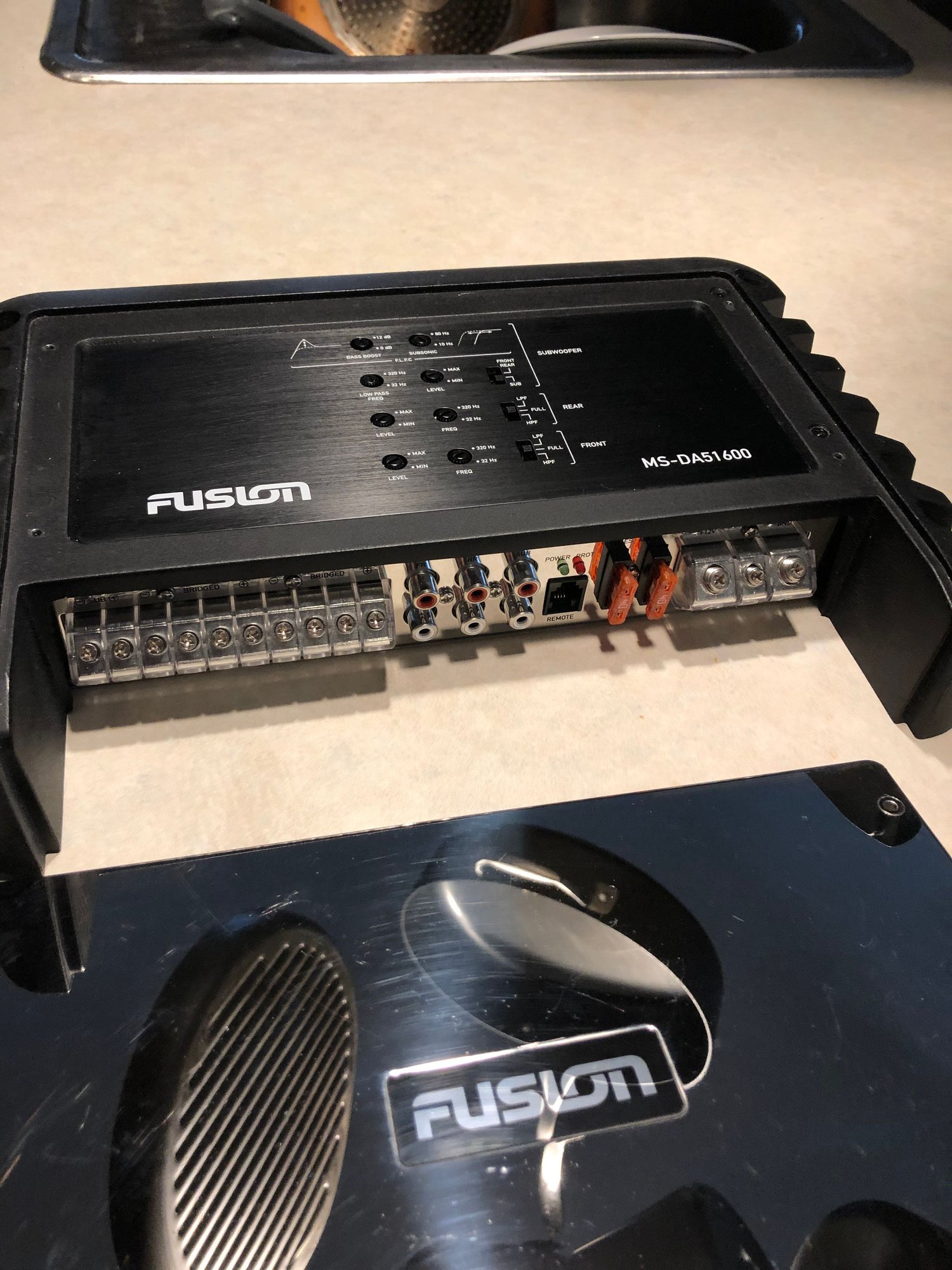 SOLD Fusion 5 channel amplifier The Hull Truth Boating and Fishing
