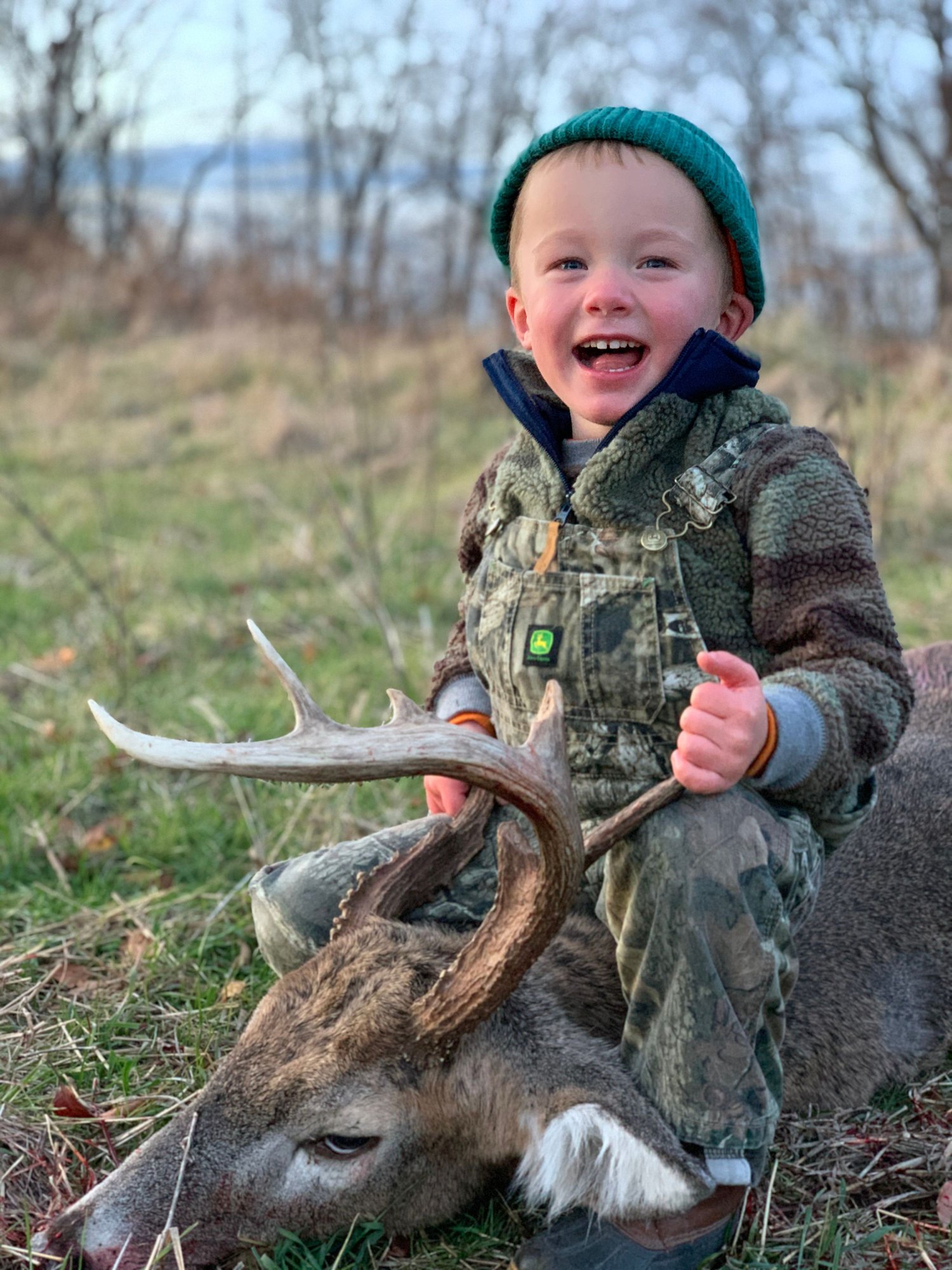 what age to take a kid on first deer hunt/kill? Page 2 The Hull