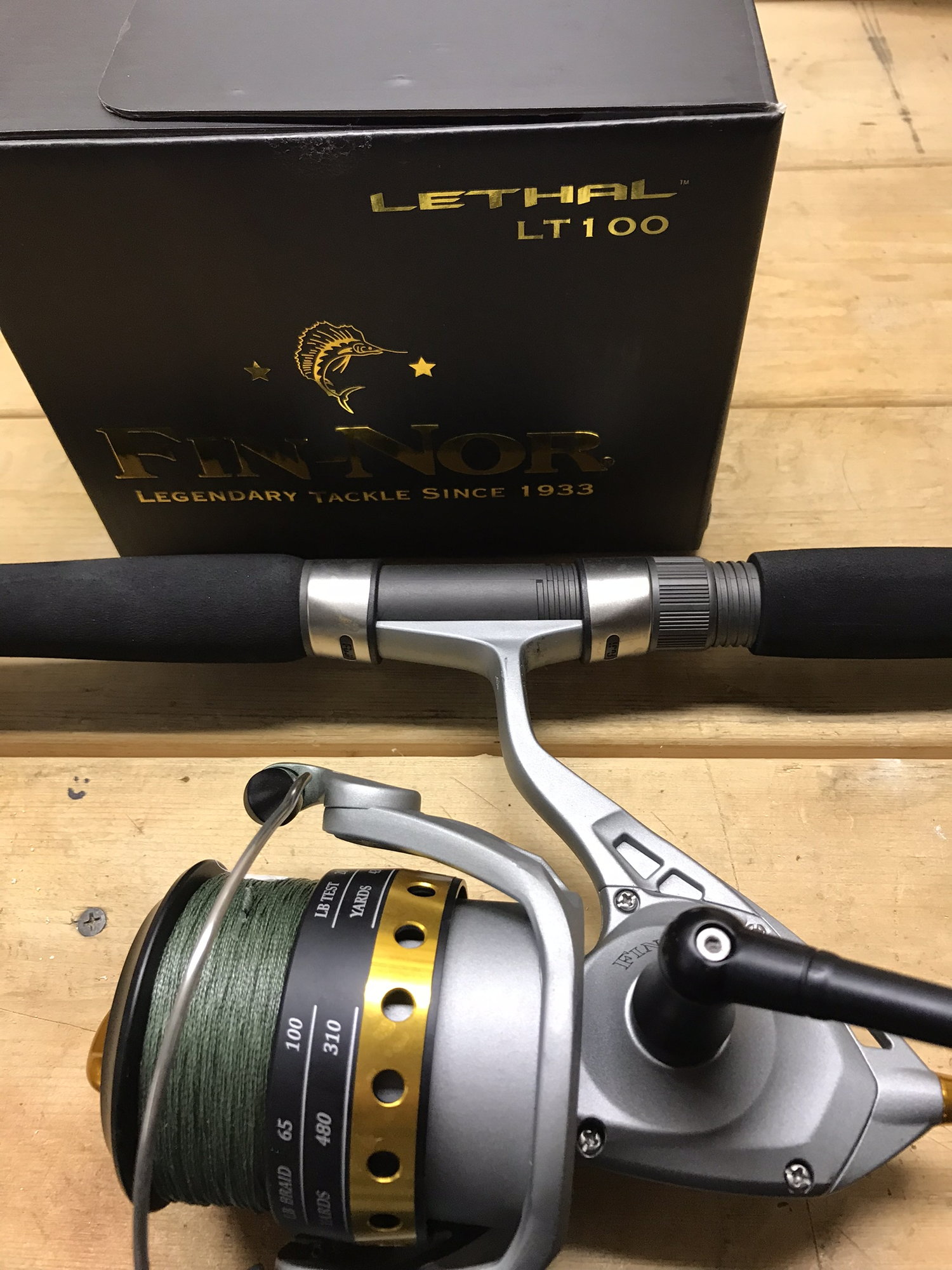 Fin Nor Lethal 100/Ugly Stik Tiger combo, Rod - The Hull Truth - Boating  and Fishing Forum