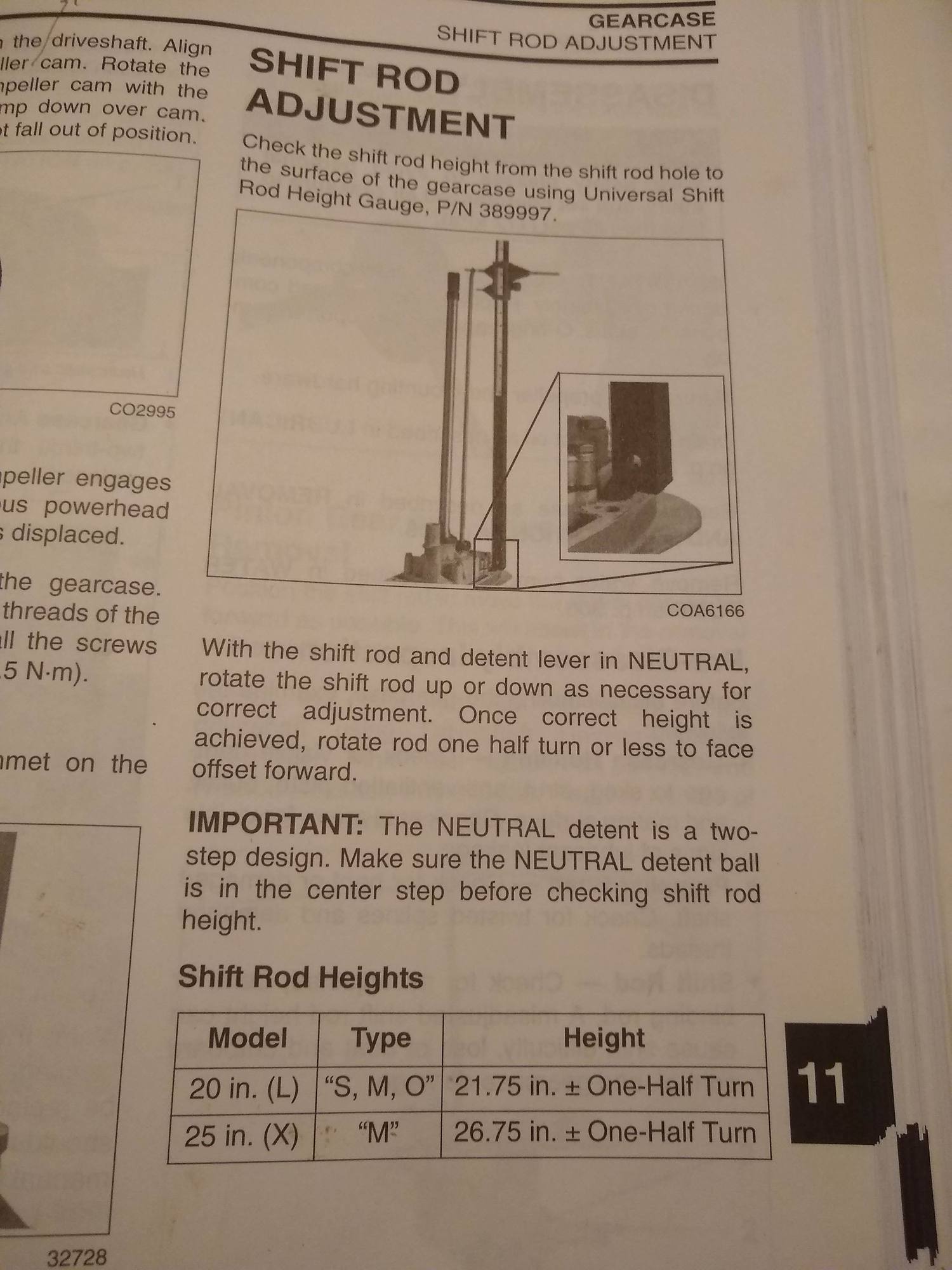 Shift shaft measurement ? The Hull Truth Boating and Fishing Forum