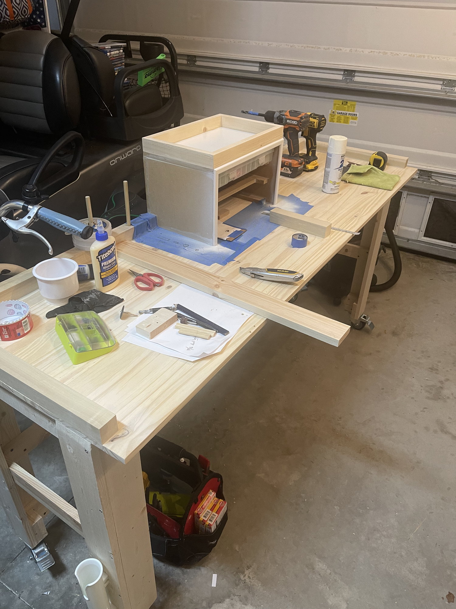 DIY Rigging / Tackle Table - work in progress - The Hull Truth - Boating  and Fishing Forum