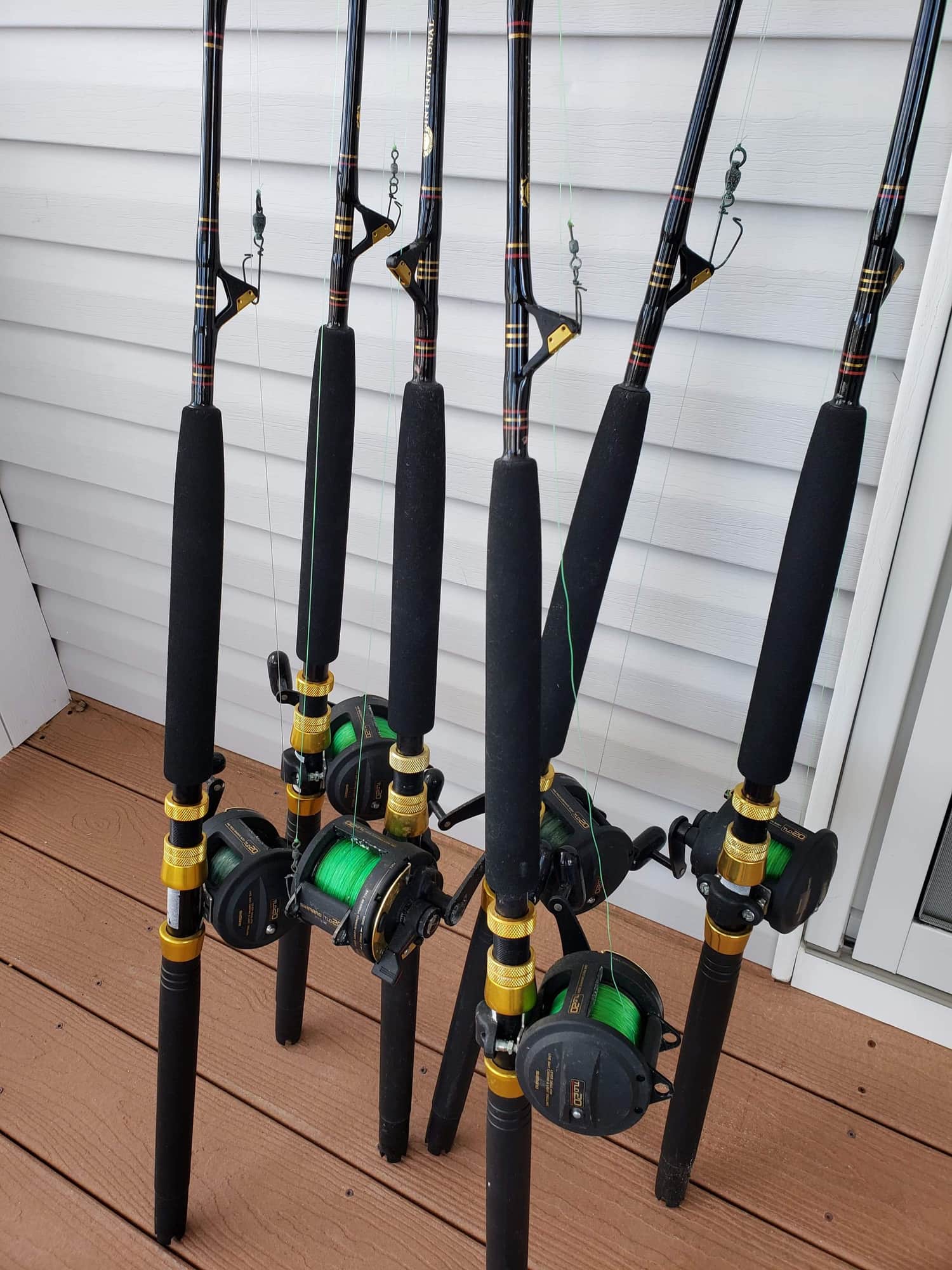 6x Shimano tld 20's on Penn international rods - The Hull Truth