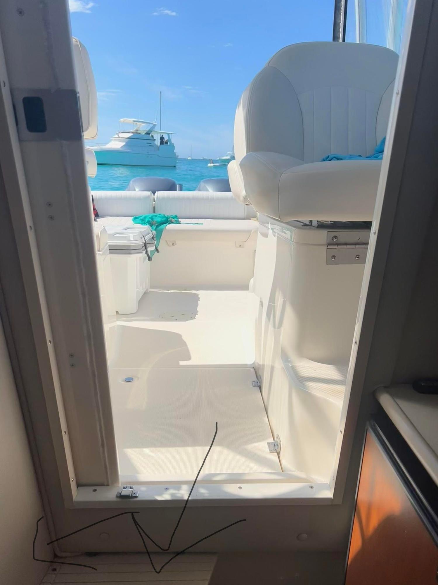 Water coming up through Head and leaking into fwd bilge area The Hull