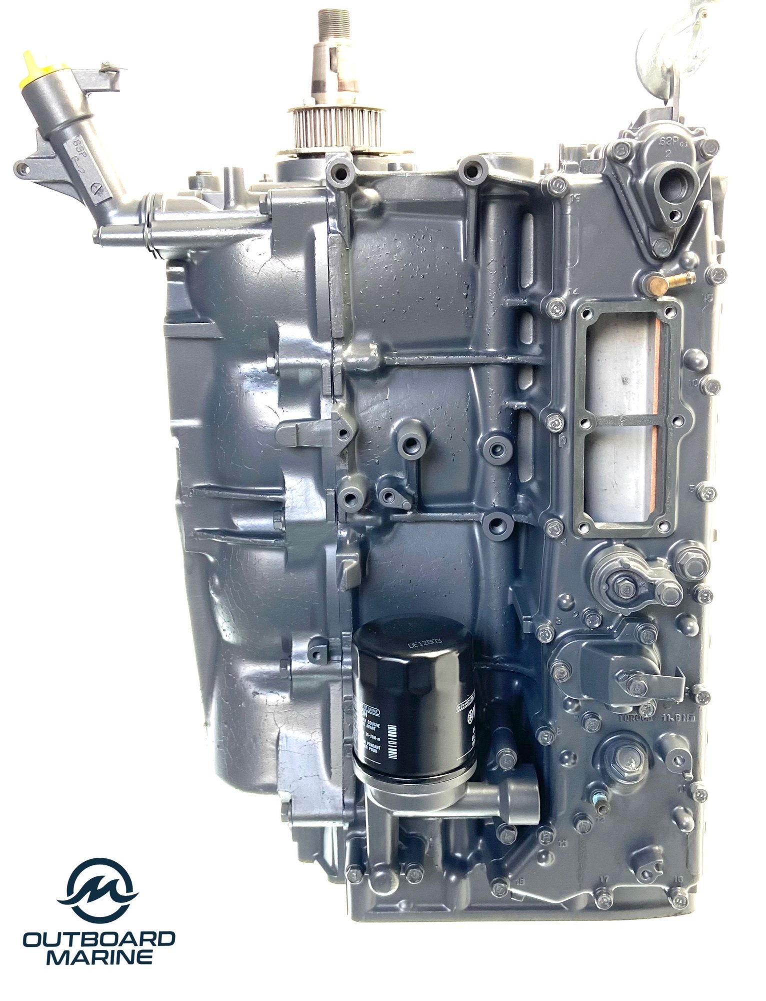 Remanufactured yamaha f150 4 stroke (short block) 63pw009b149s The