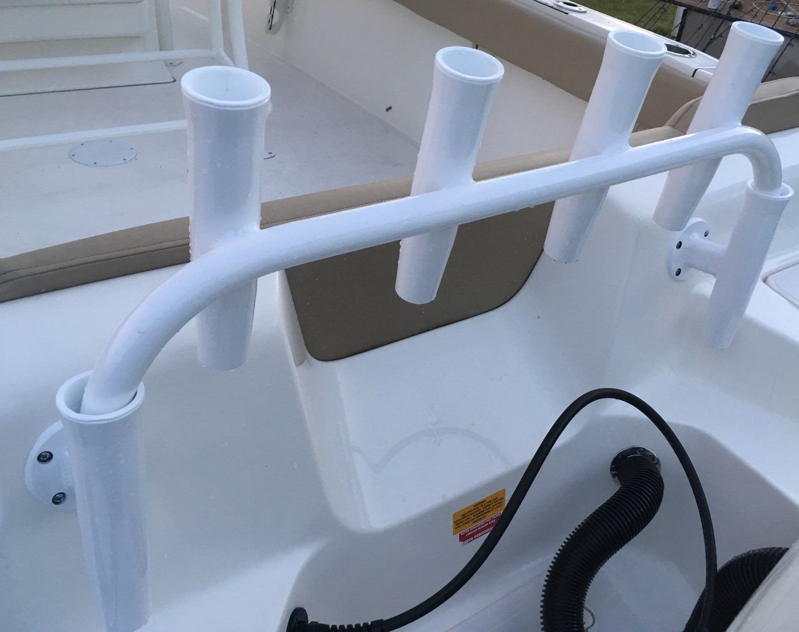 Rod holder placement for kite & swordfishing - The Hull Truth