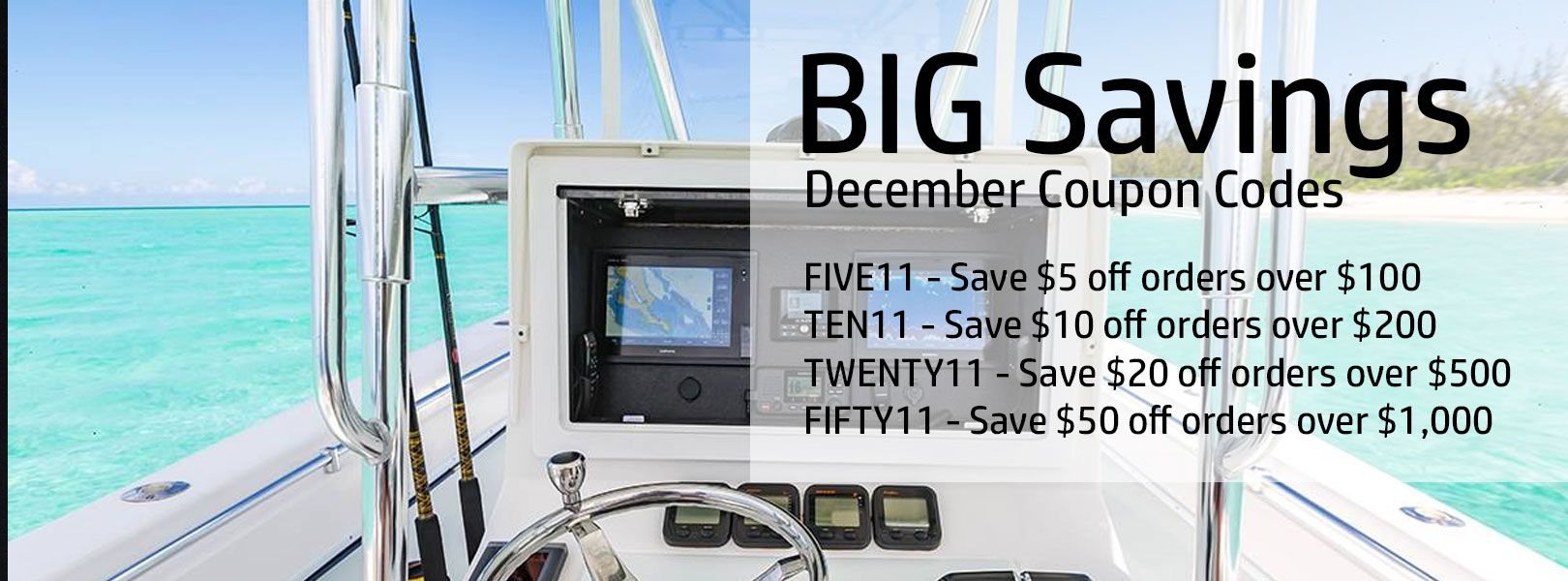 December Coupon Codes BOE Marine The Hull Truth Boating and