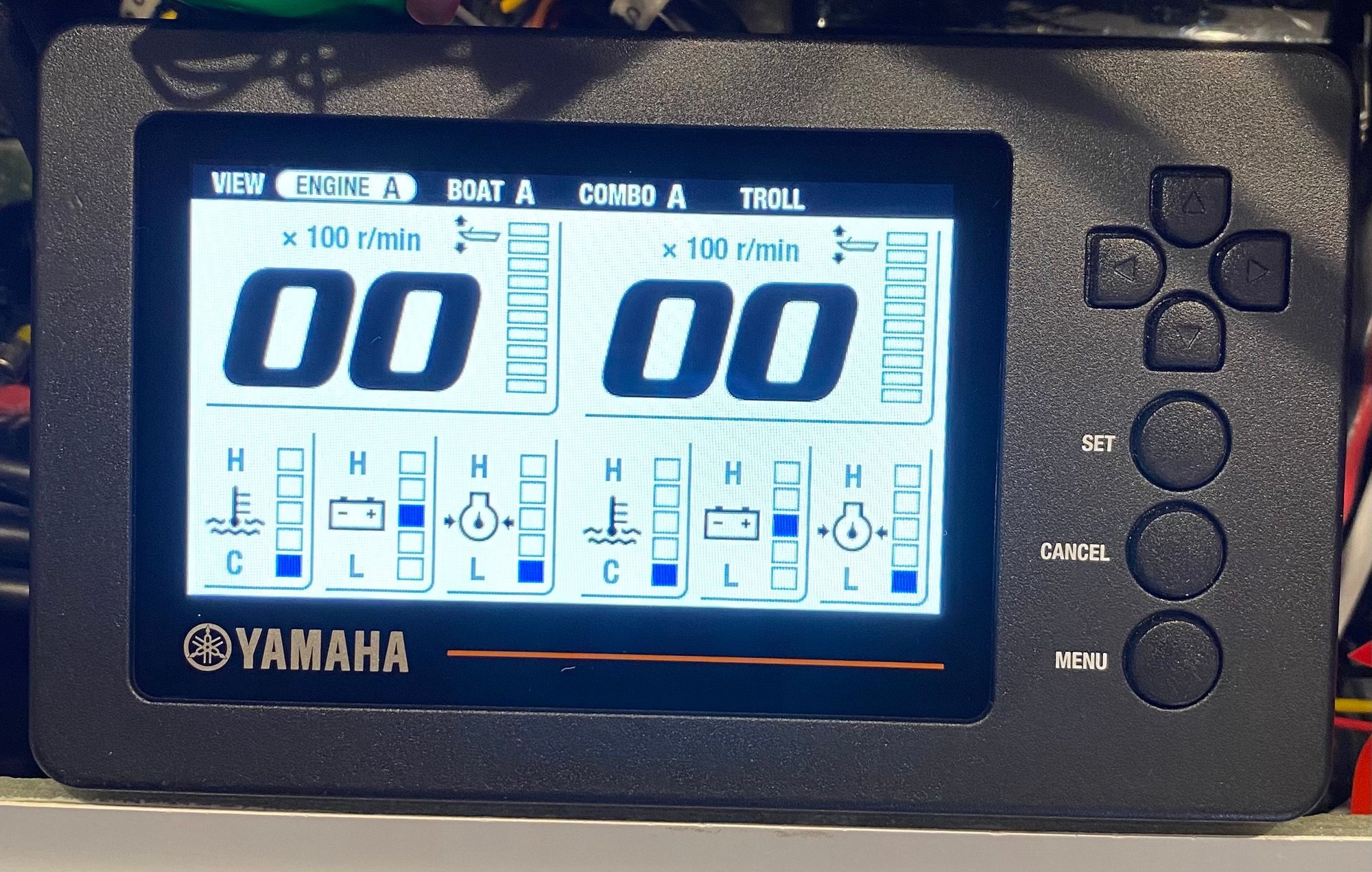 Yamaha 6YC Information Display The Hull Truth Boating and Fishing Forum