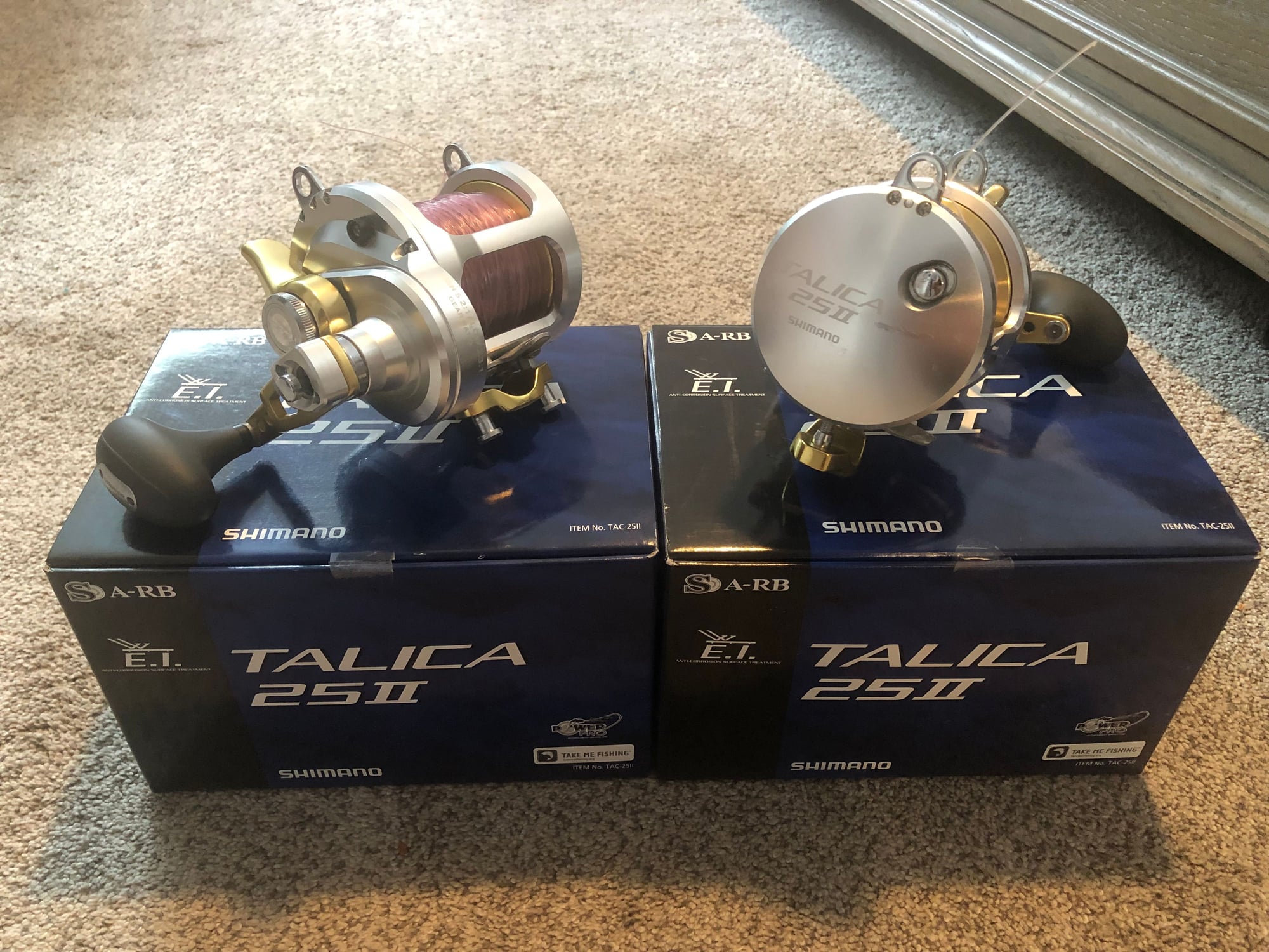 Two Talica 25 two speed reels mint condition - The Hull Truth - Boating and  Fishing Forum
