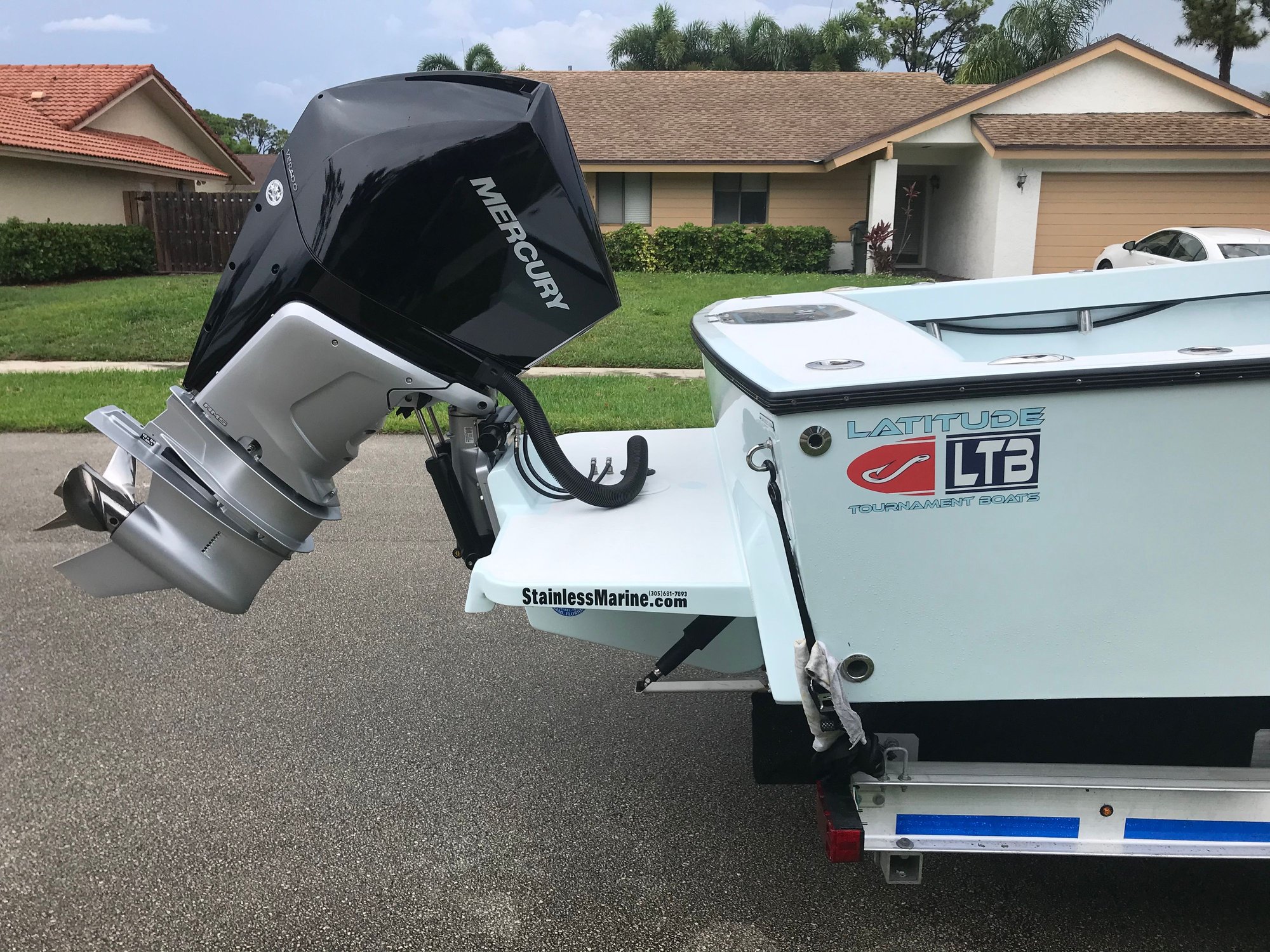 Rigging through transom into bracket? The Hull Truth Boating and