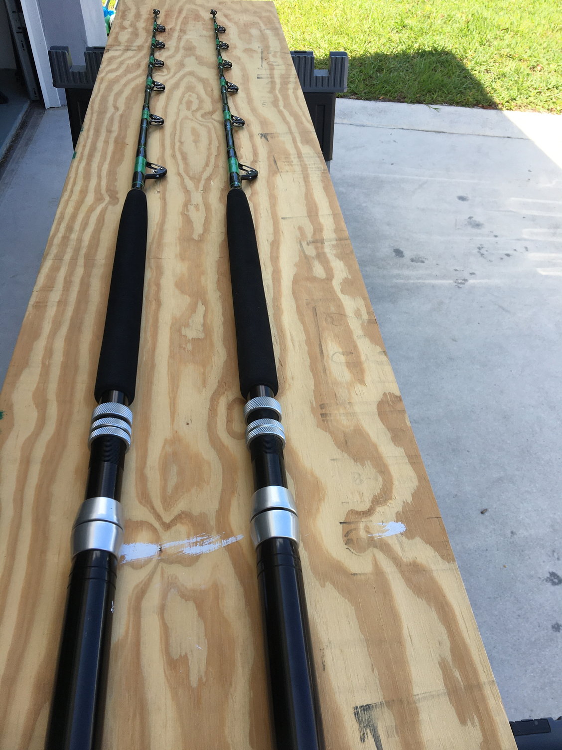 Custom Calstar Baby Boomer Stand up rods. - The Hull Truth - Boating and  Fishing Forum
