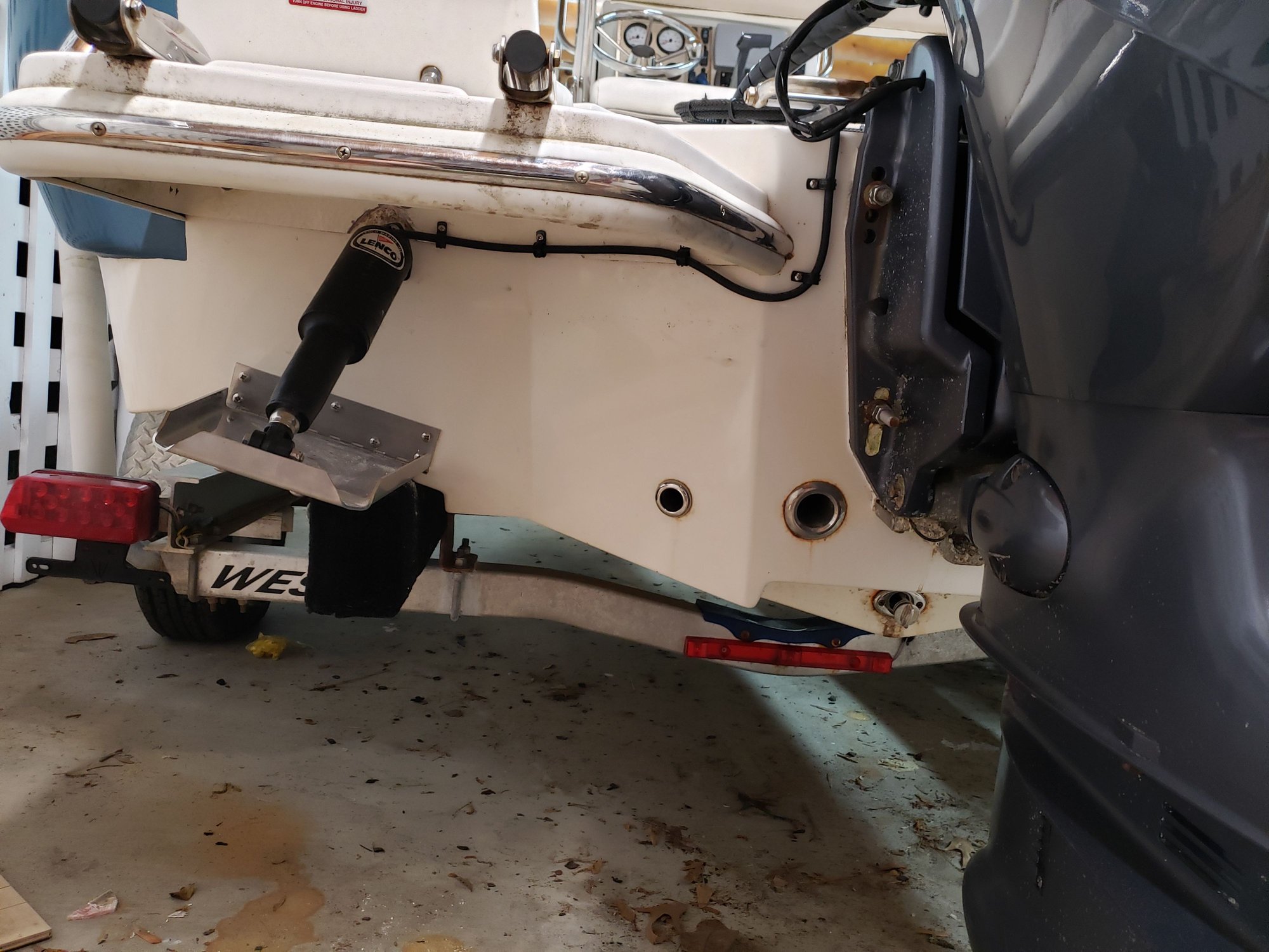 Lenco Trim Tab installation issue The Hull Truth Boating and