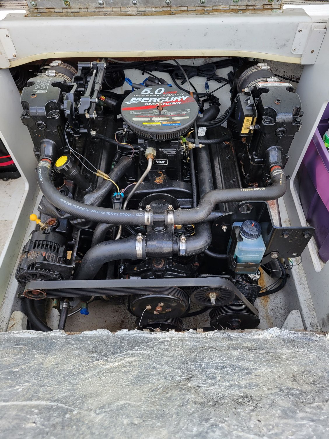 Mercruiser 5.0 MPI Engine Warning Sound The Hull Truth Boating and
