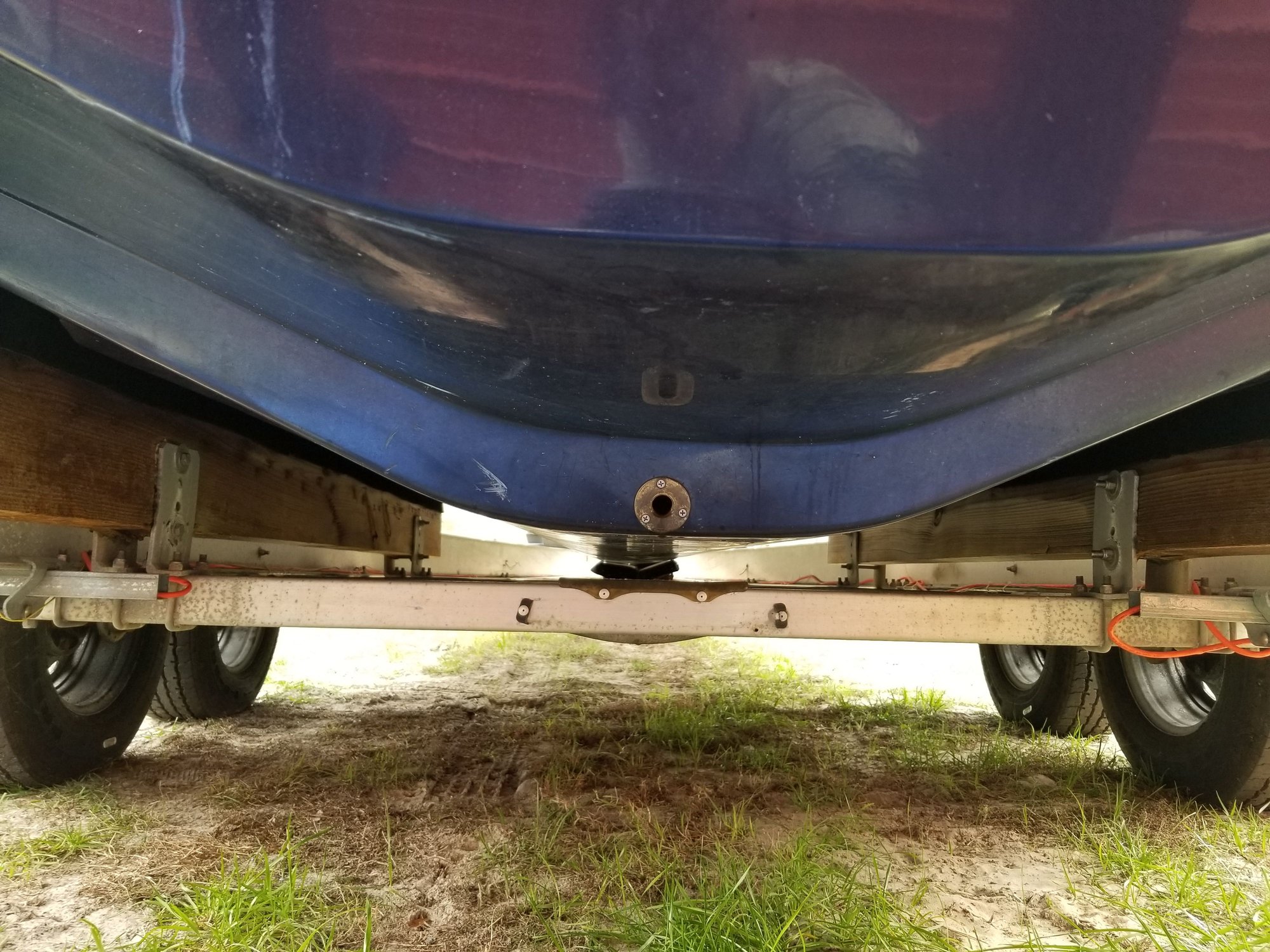 The Hull Truth Boating and Fishing Forum Transom Mount Transducer Install on 29' Ocean Runner