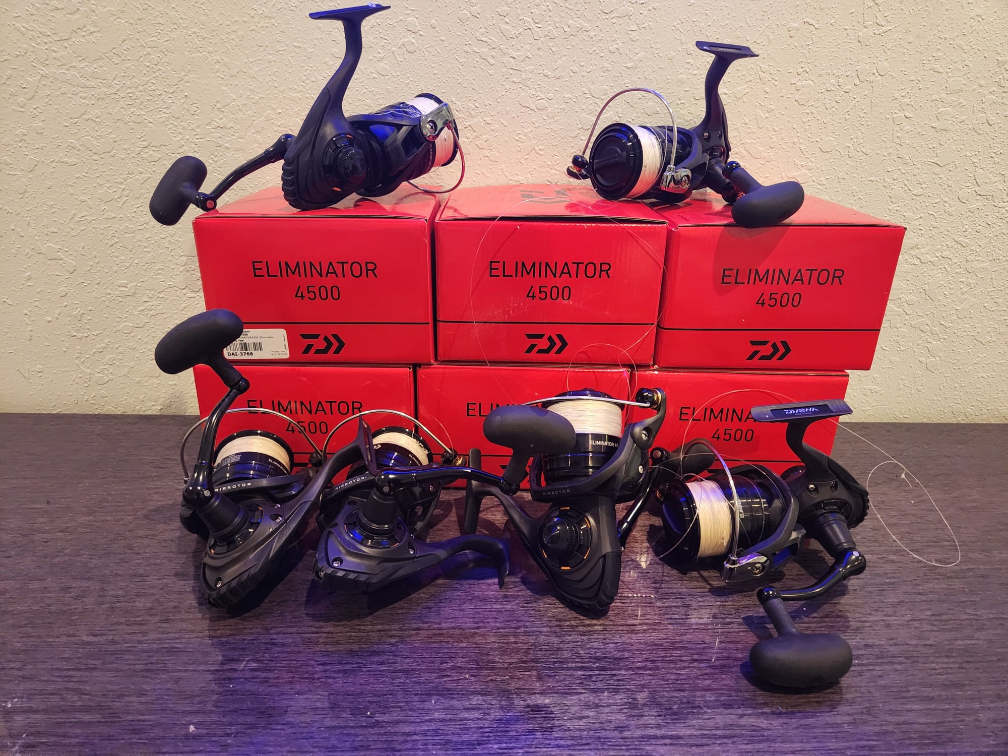 WTS 6x Daiwa Eliminator 4500 Saltwater Spinning Reels - The Hull Truth -  Boating and Fishing Forum