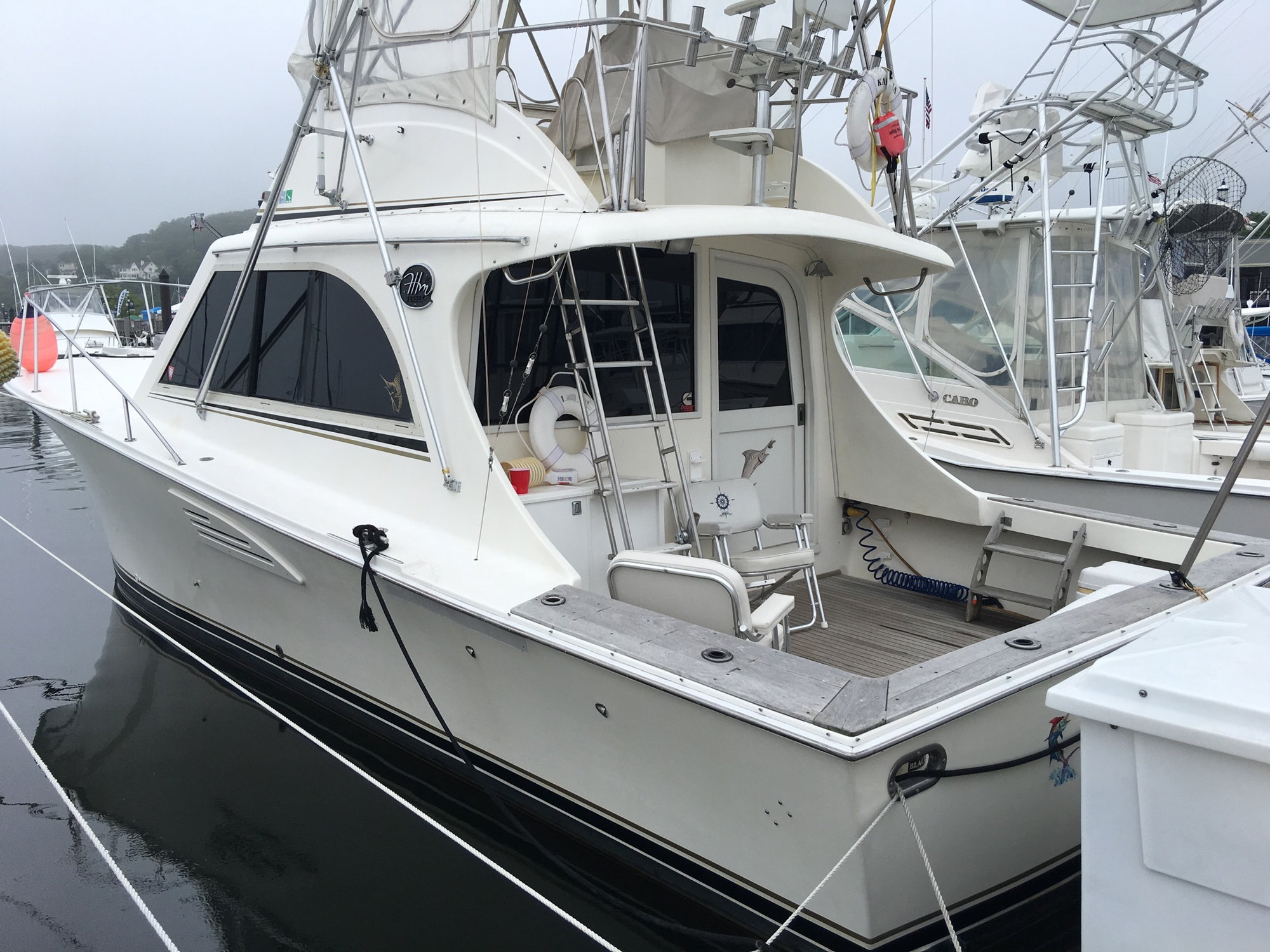 36' jersey sportfish w/330 cummins - the hull truth