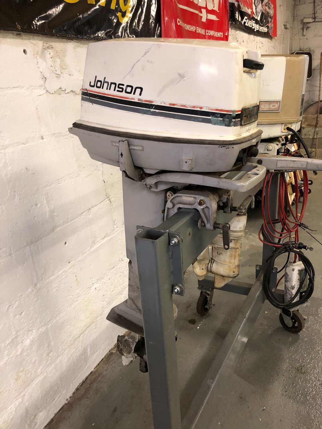 FS 1984 Johnson 25 hp tiller handle The Hull Truth Boating and