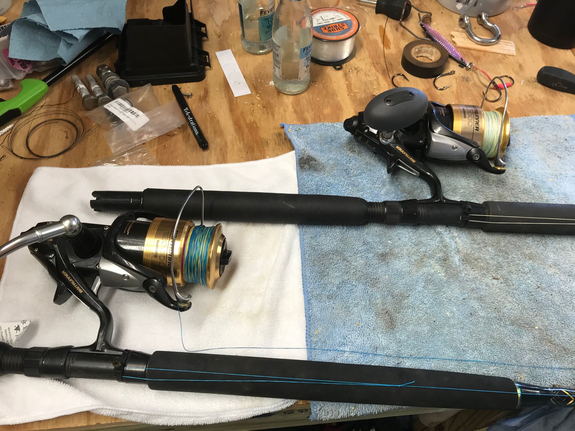 Pair Shimano Baitrunner 12000D Star combos $450 obo - The Hull Truth -  Boating and Fishing Forum