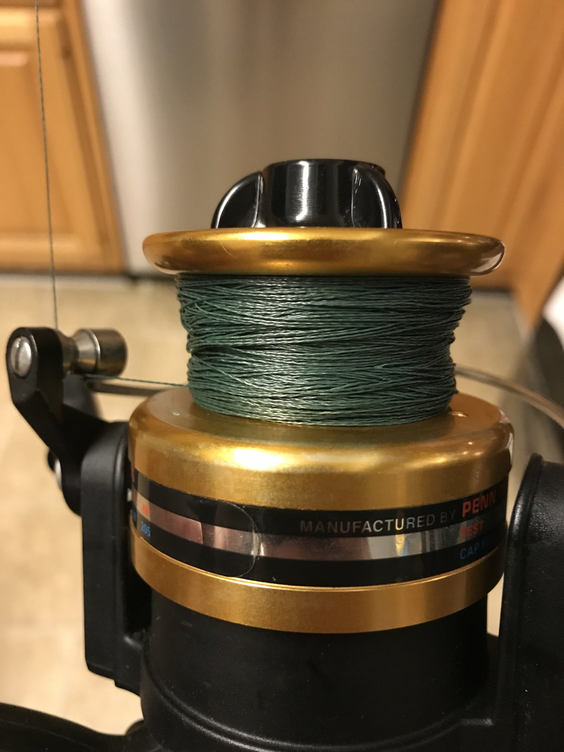 Spooling with braid  IFish Fishing Forum