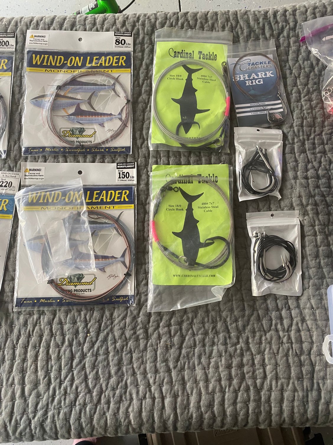 Shark Rig - 480# Cable 18/0 Circle Hook – Cardinal Tackle