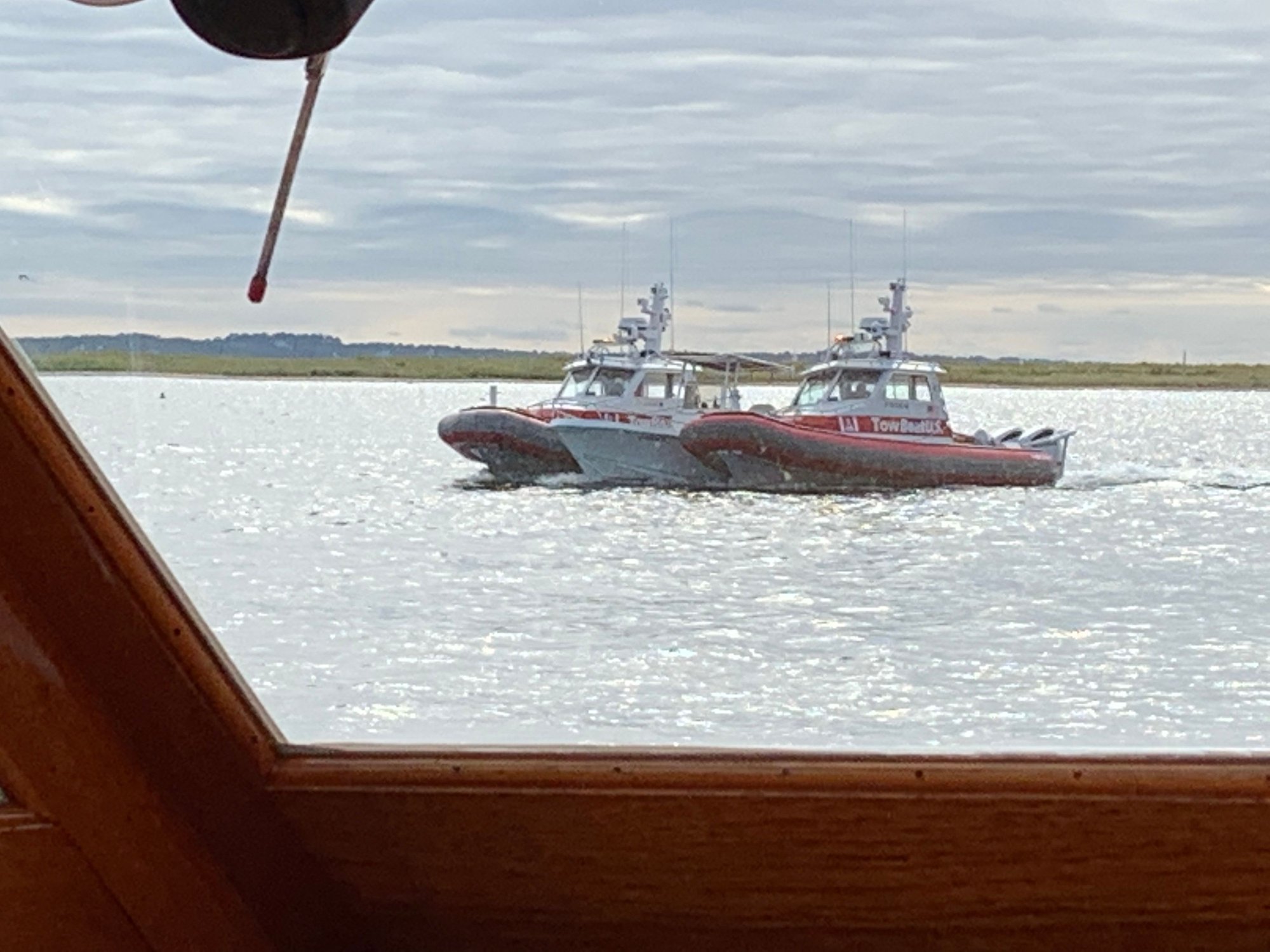 Another casualty to the Stonington (CT) breakwater. The Hull Truth