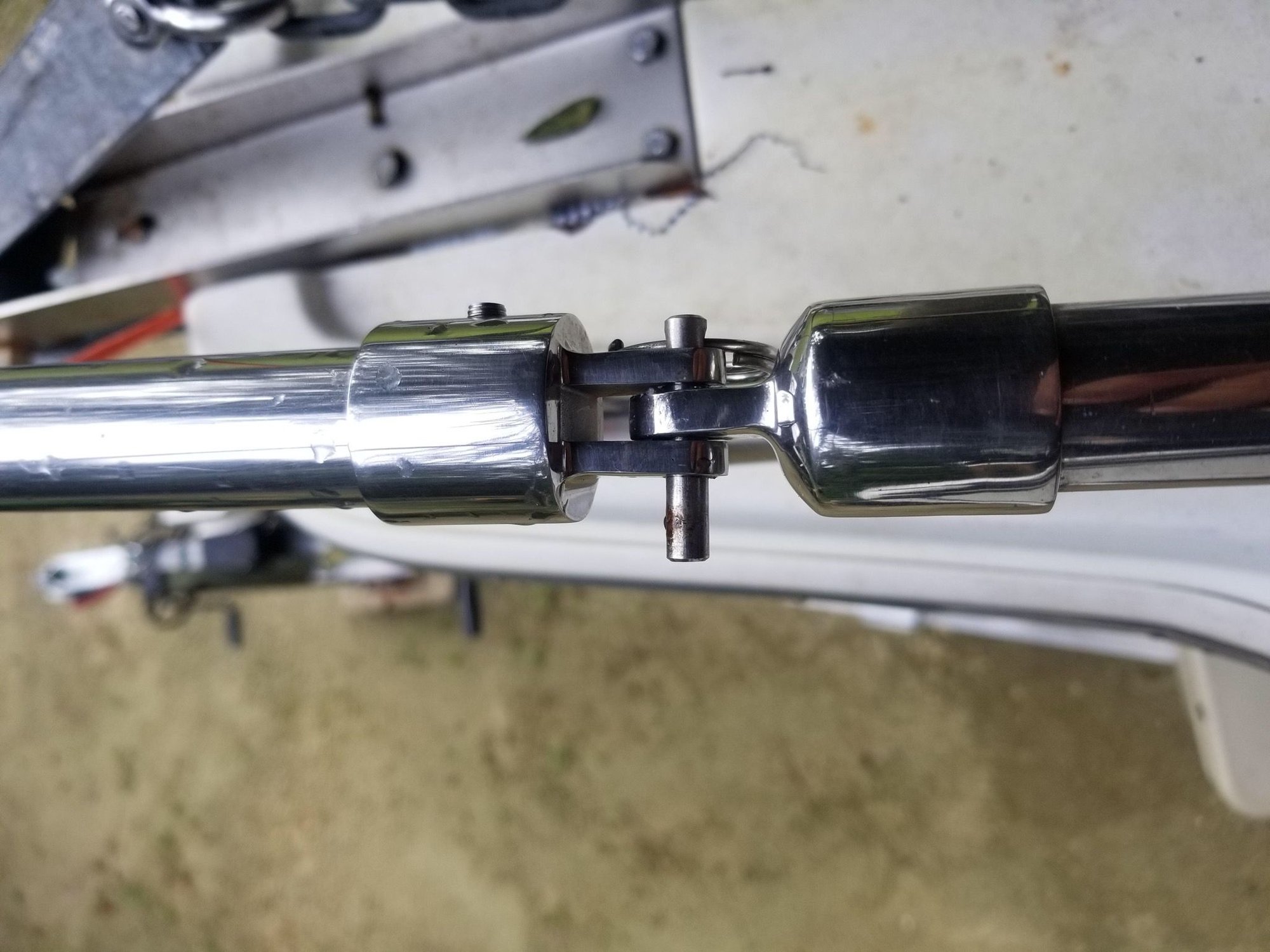 Trolling motor install with bow rail The Hull Truth Boating and