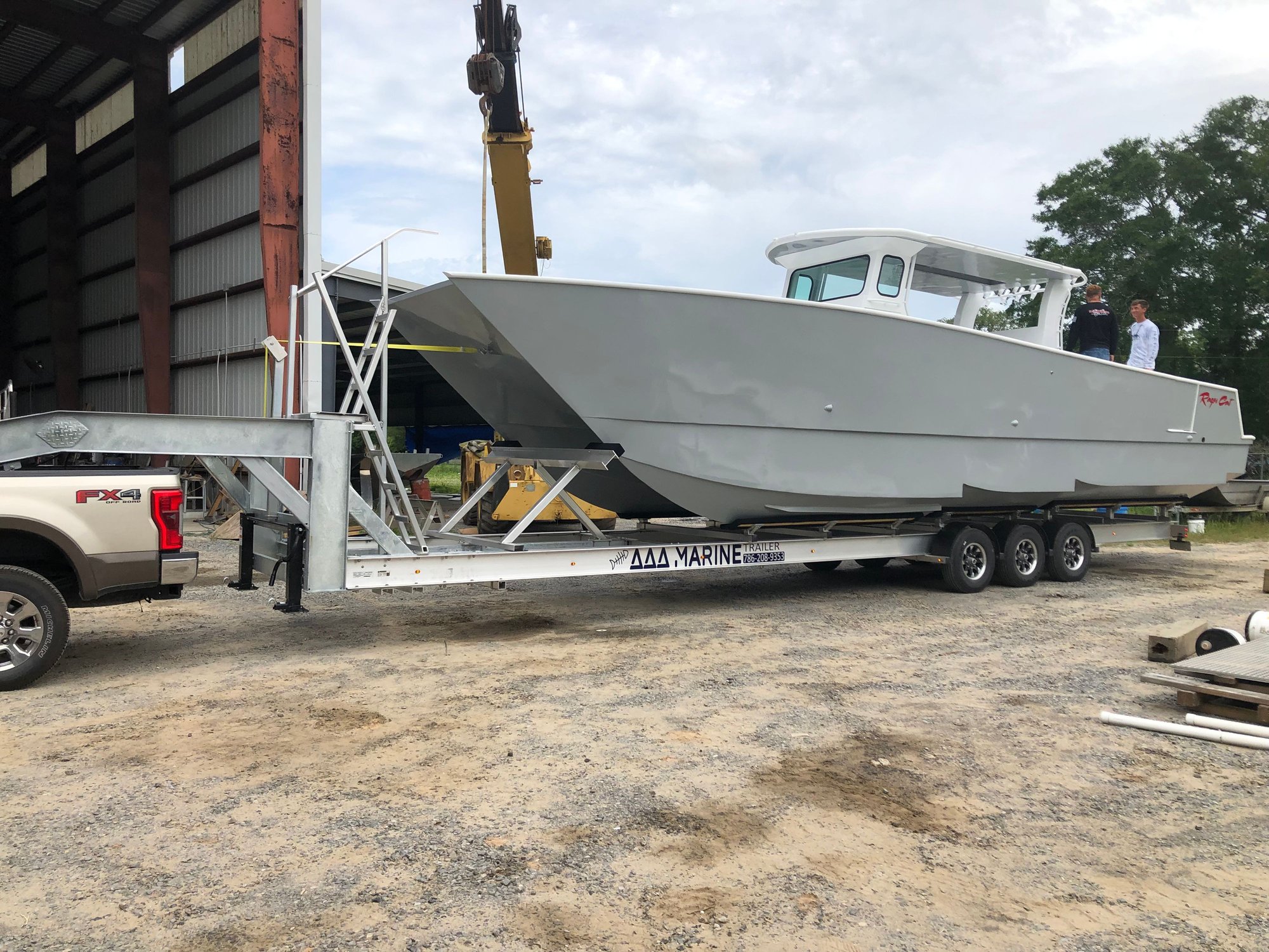 WTB Large Cat Trailer The Hull Truth Boating and Fishing Forum