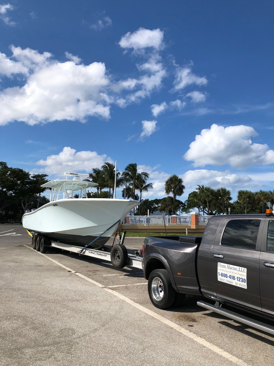 truck boat rack on Big Boat Big Trailer The Hull Truth Boating And Fishing Forum