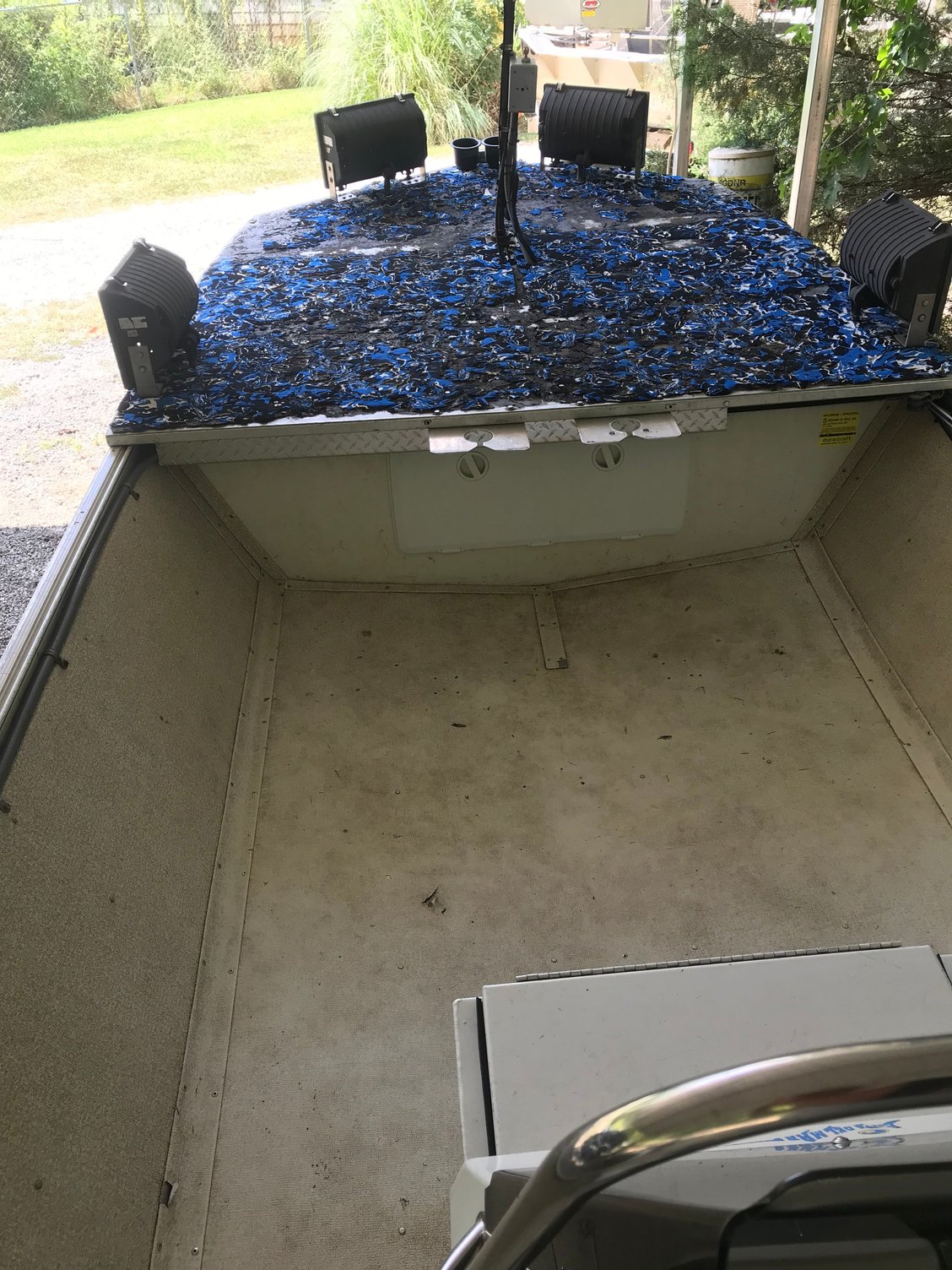 1860 Duracraft Aluminum Center Console Bowfishing Kicker Rig The Hull