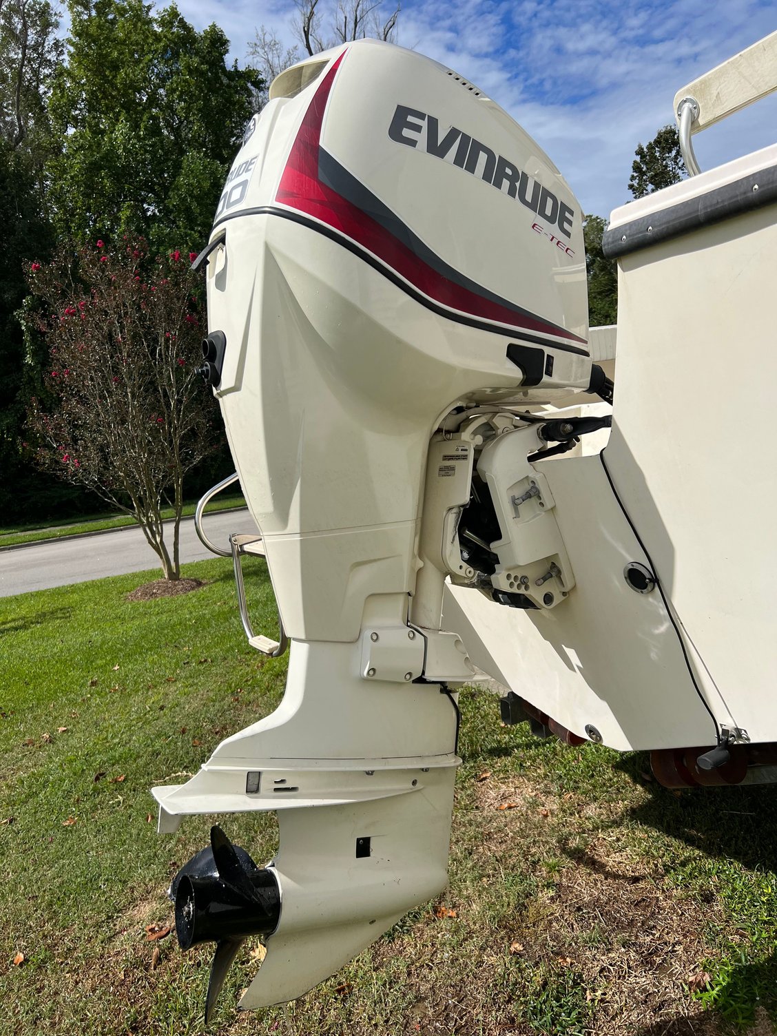 2013 Evinrude ETec 300 HP 30” shaft The Hull Truth Boating and