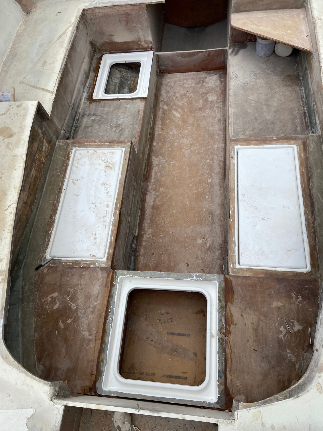 The Hull Truth Boating and Fishing Forum Fiberglass hatch and gutter