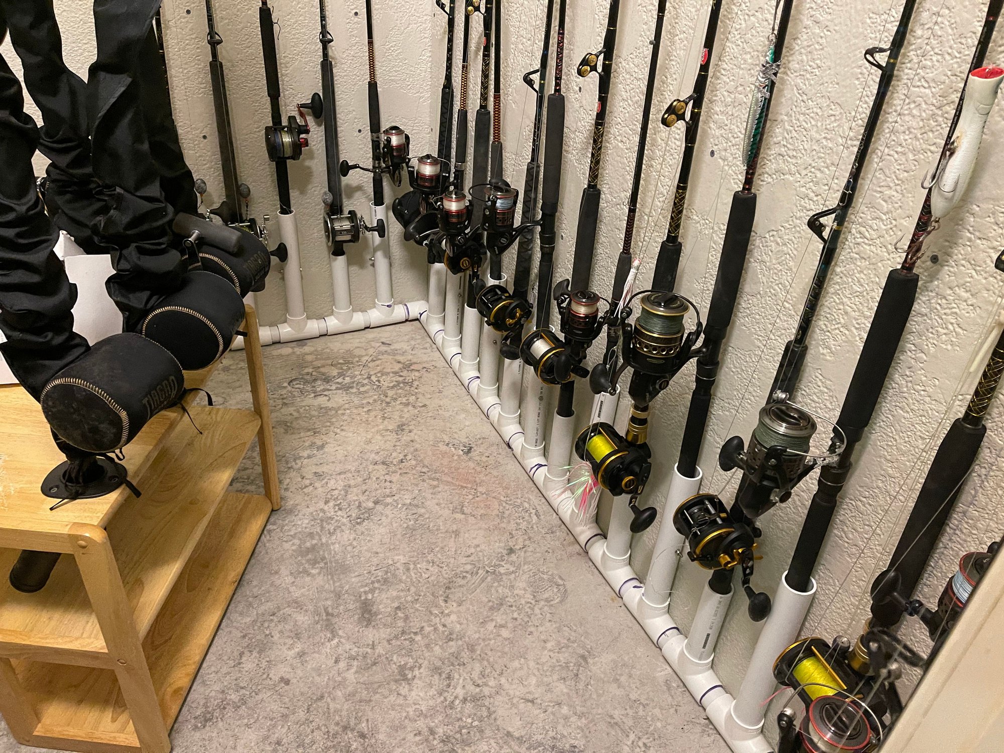 What is your favorite Vertical Rod Holder Storage for the garage? The