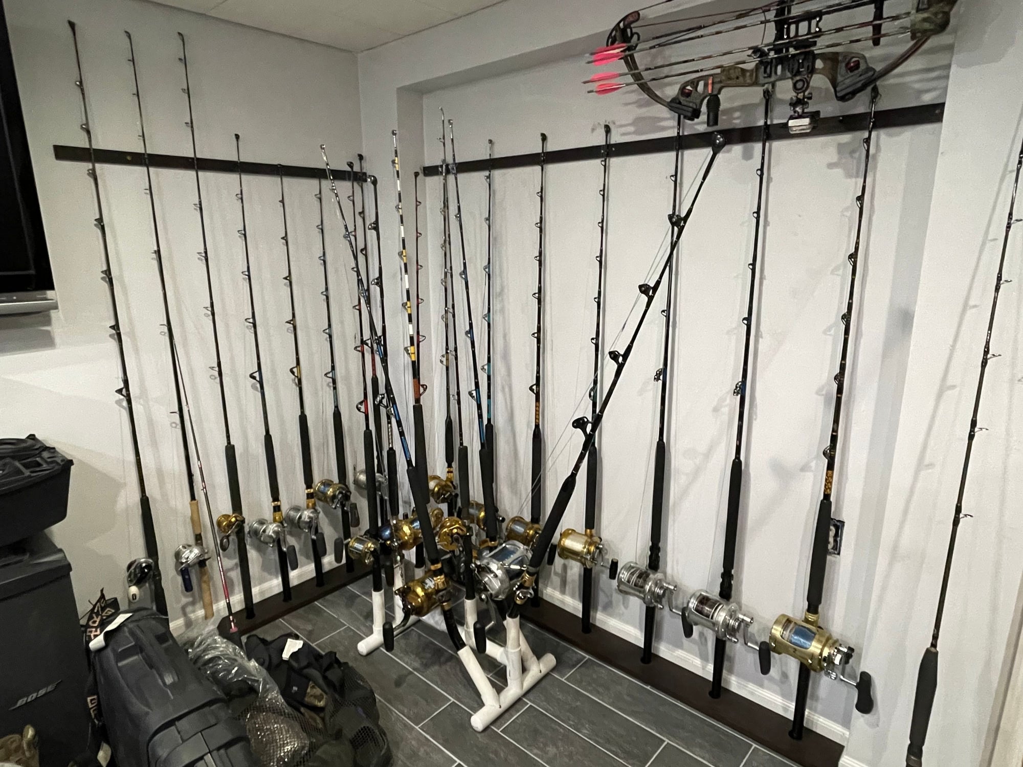 Show me your home fishing rod storage - The Hull Truth - Boating and  Fishing Forum