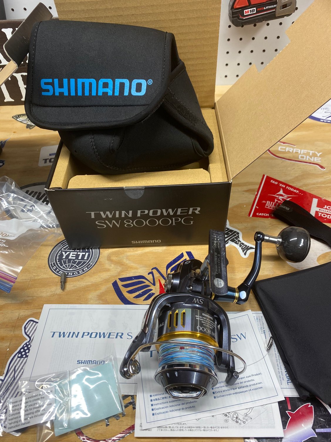 Shimano Twin Power SW10000PG (extra 8000 spool) - The Hull Truth - Boating  and Fishing Forum