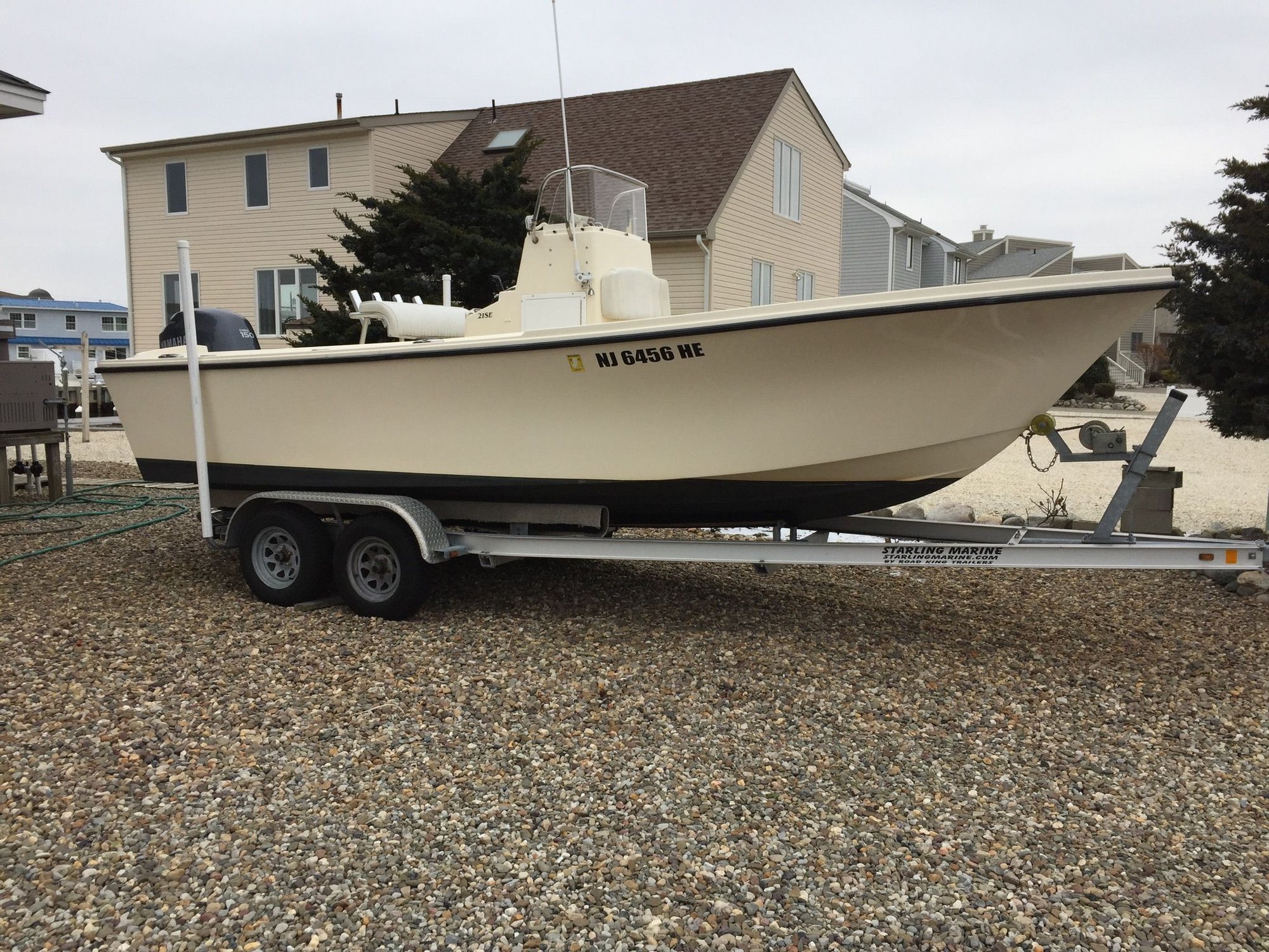 2012 parker center console 21 se cc w/ 2012 yamaha 4 stroke f150