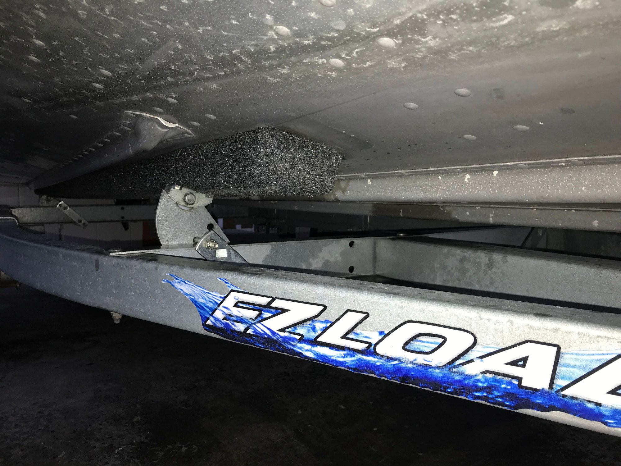 Boat keel hitting trailer, how to adjust bunks? The Hull Truth