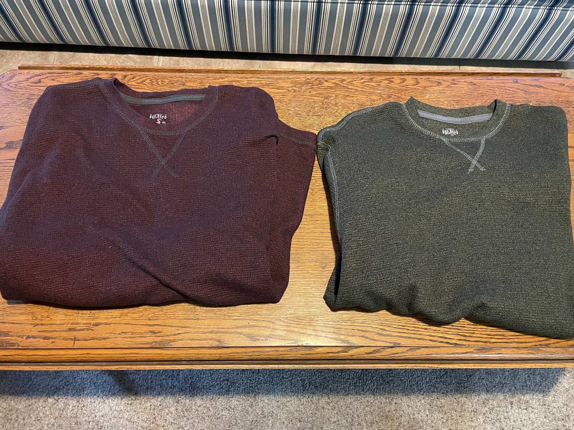 2 Men's Red Head Thermal Pullover Shirts - size XL. Perfect condition - The  Hull Truth - Boating and Fishing Forum