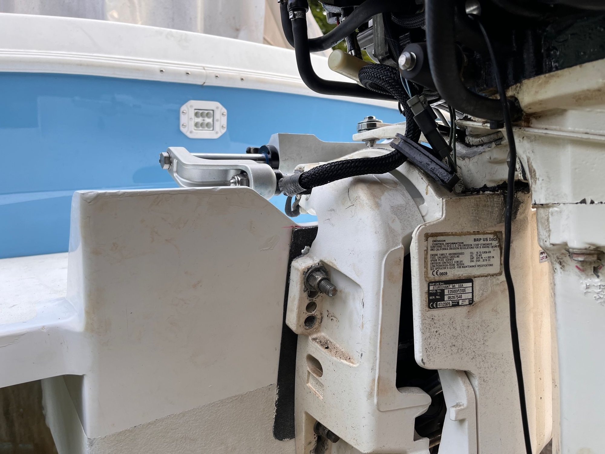 the original (sort of) Help with outboard height on bracket Formula