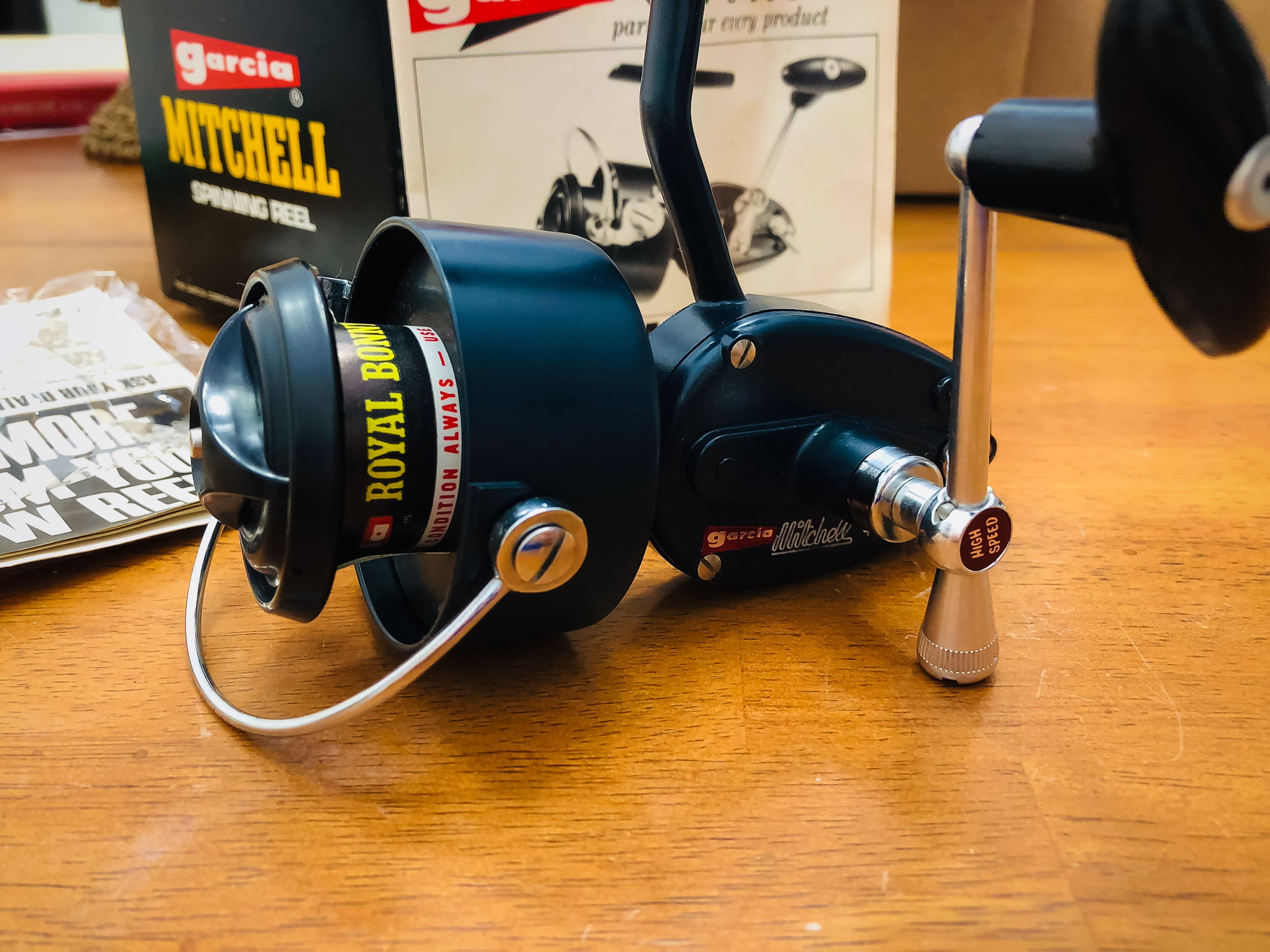 SOLD NIB Vintage Mitchell 410 Spinning Reel - The Hull Truth - Boating and  Fishing Forum