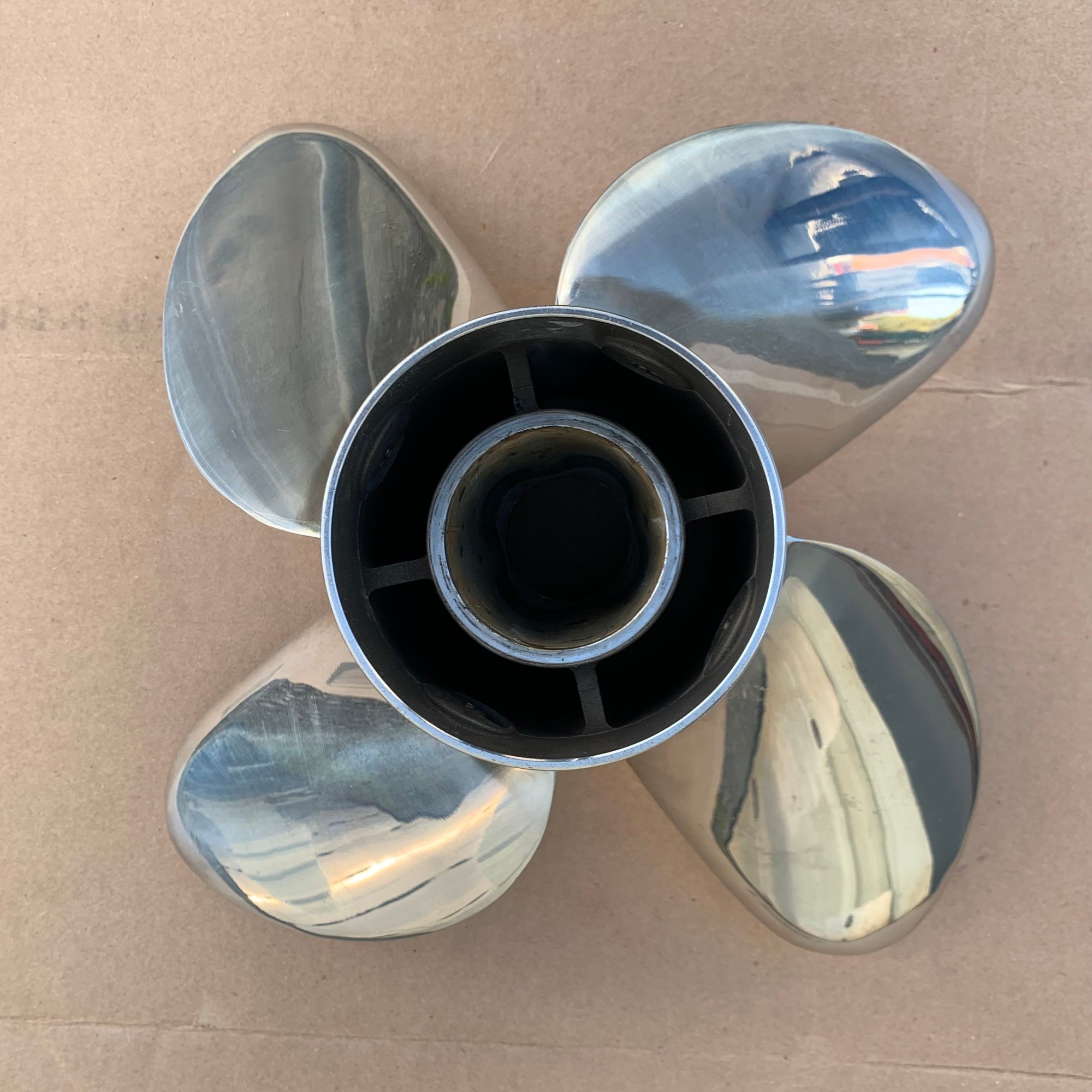 15” x 18” BRP RX4 Propeller The Hull Truth Boating and Fishing Forum