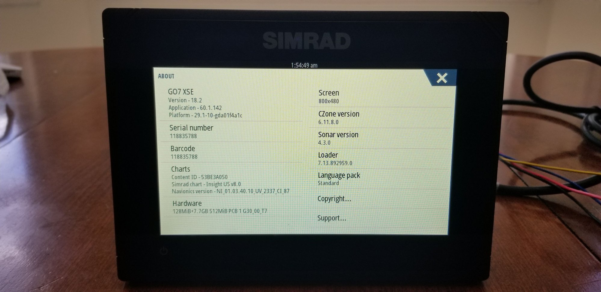SOLD FS: Simrad Go7 XSE with Totalscan Transducer now $500 - The Hull