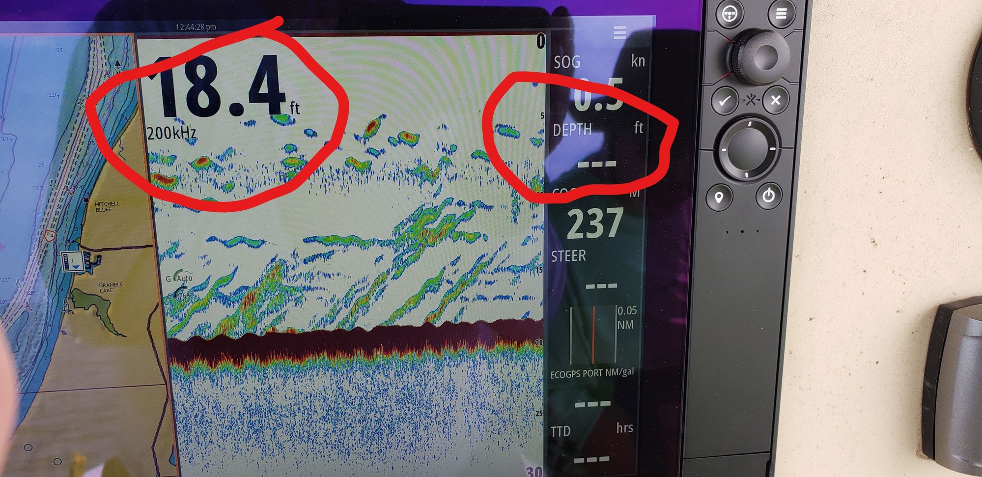 Simrad NSS16 Evo3 depth input problem The Hull Truth Boating and