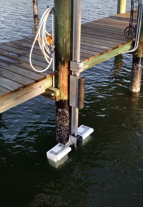The Only Self Leveling Docking / Mooring System On The Market The