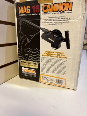 FOR SALE Cannon Mag 15 Electric Downriggers - The Hull Truth - Boating and  Fishing Forum